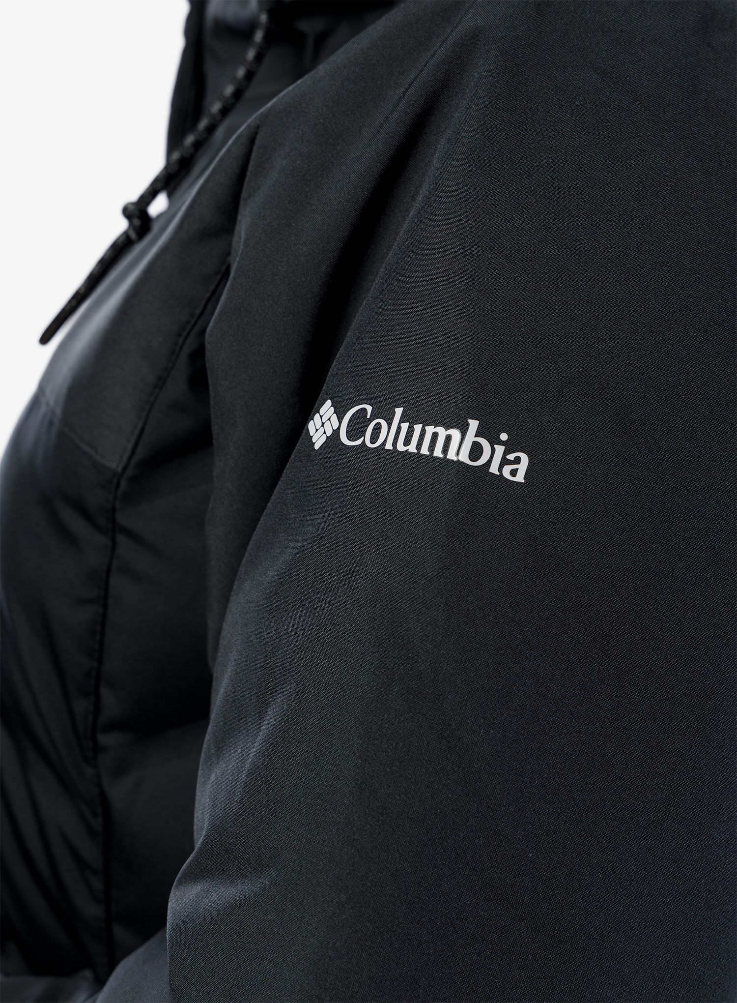 Dámský péřový kabát Columbia Mountain Croo Long Down Jacket - black