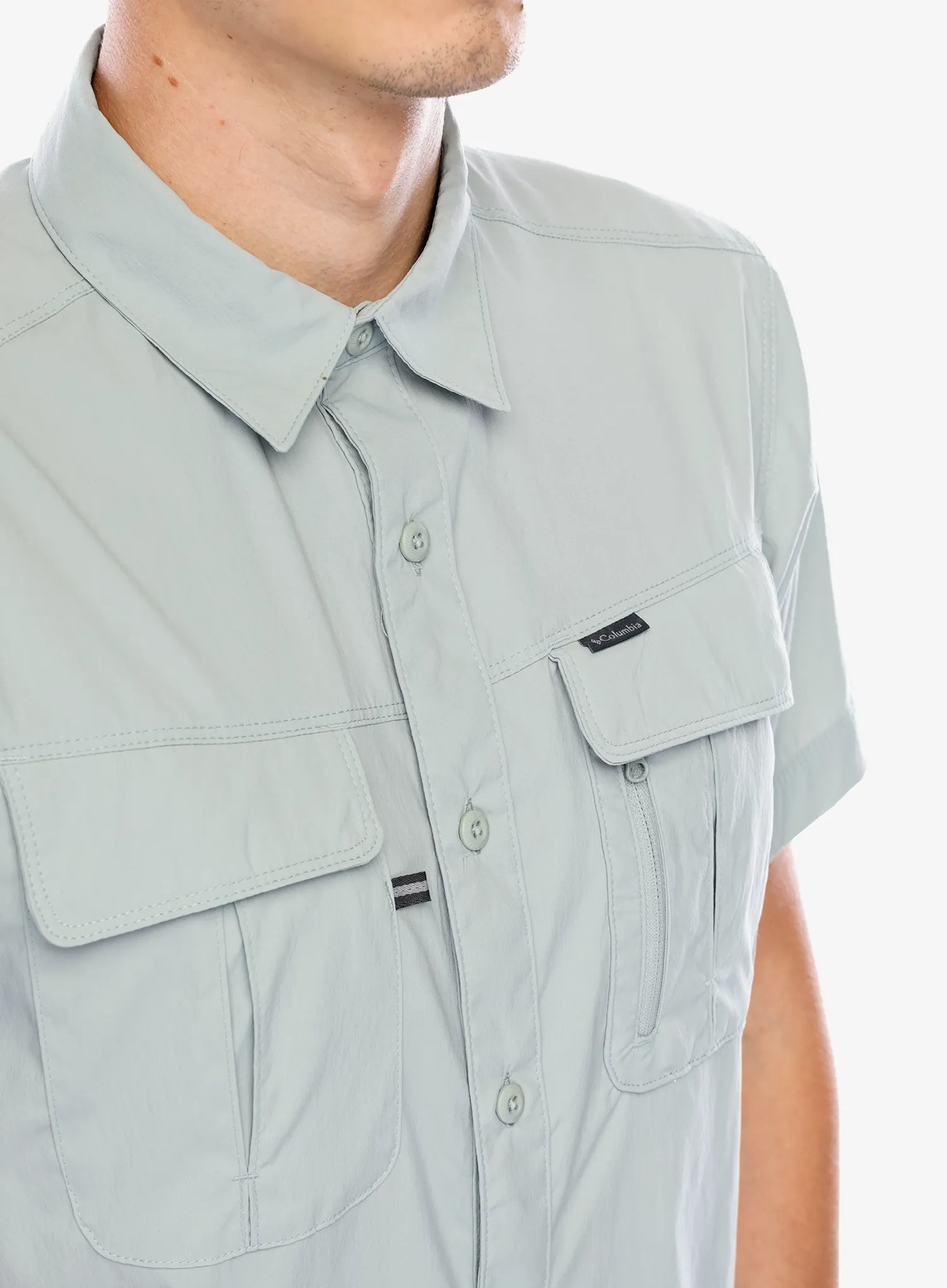Košile Columbia Newton Ridge II Short Sleeve - niagara