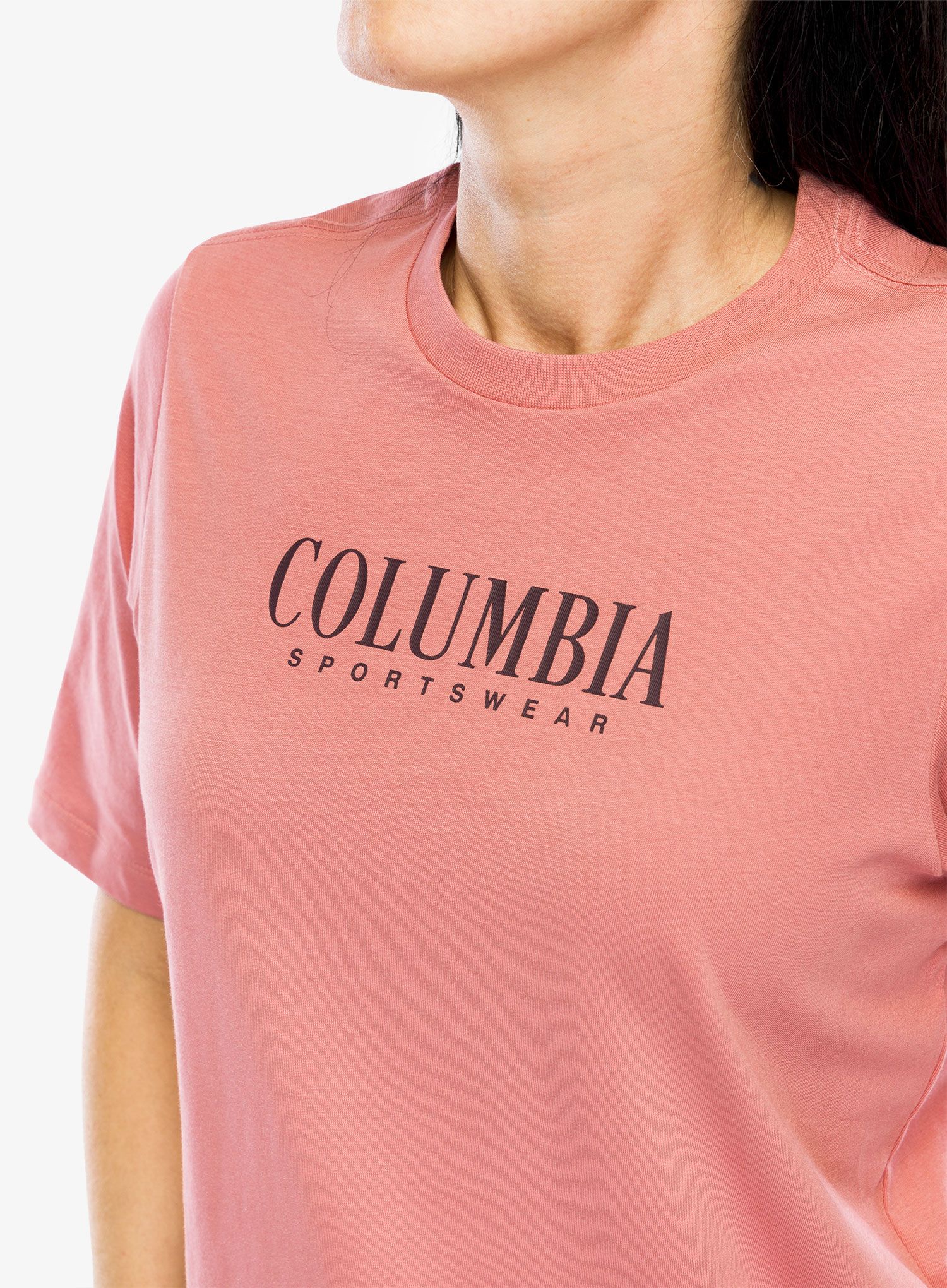 Dámské tričko s potiskem Columbia North Cascades Relaxed Tee - pink agave/casual brand
