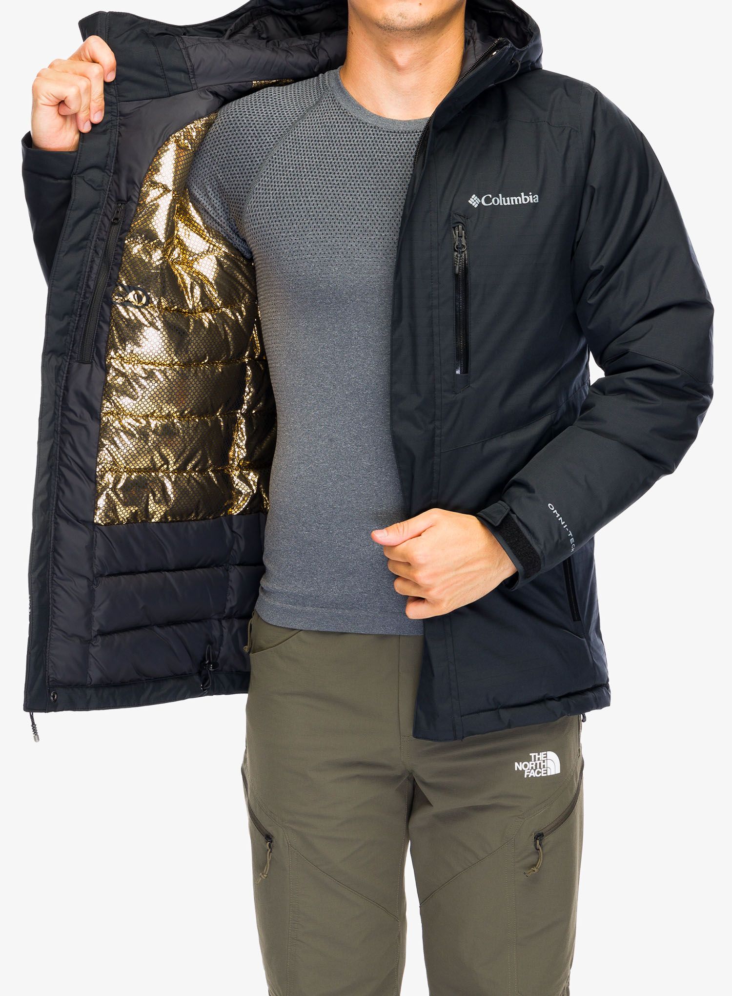 Zateplená bunda Columbia Oak Harbor II Insulated Jacket - black