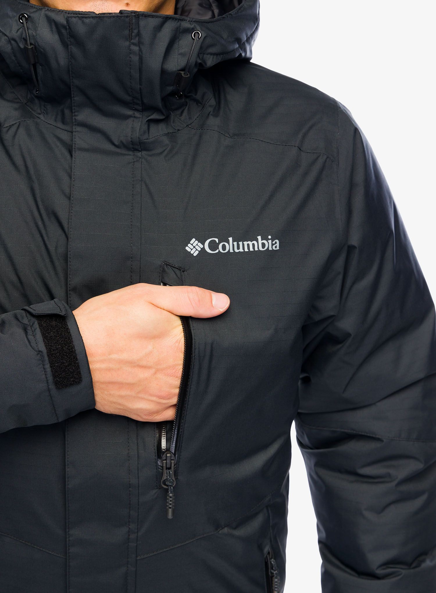 Zateplená bunda Columbia Oak Harbor II Insulated Jacket - black