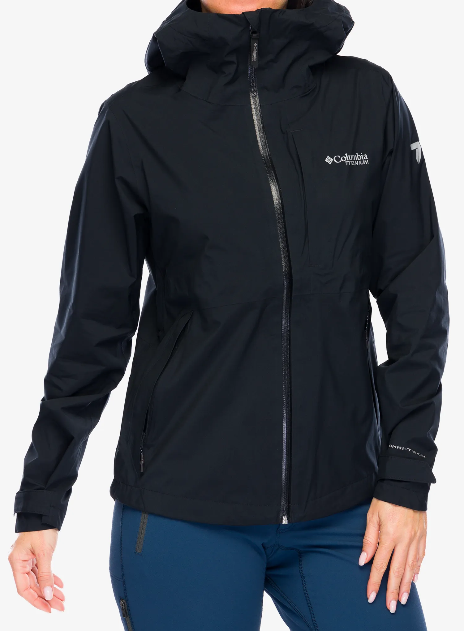 Dámská bunda do deště Columbia OmniTech AmpliDry II Shell - black