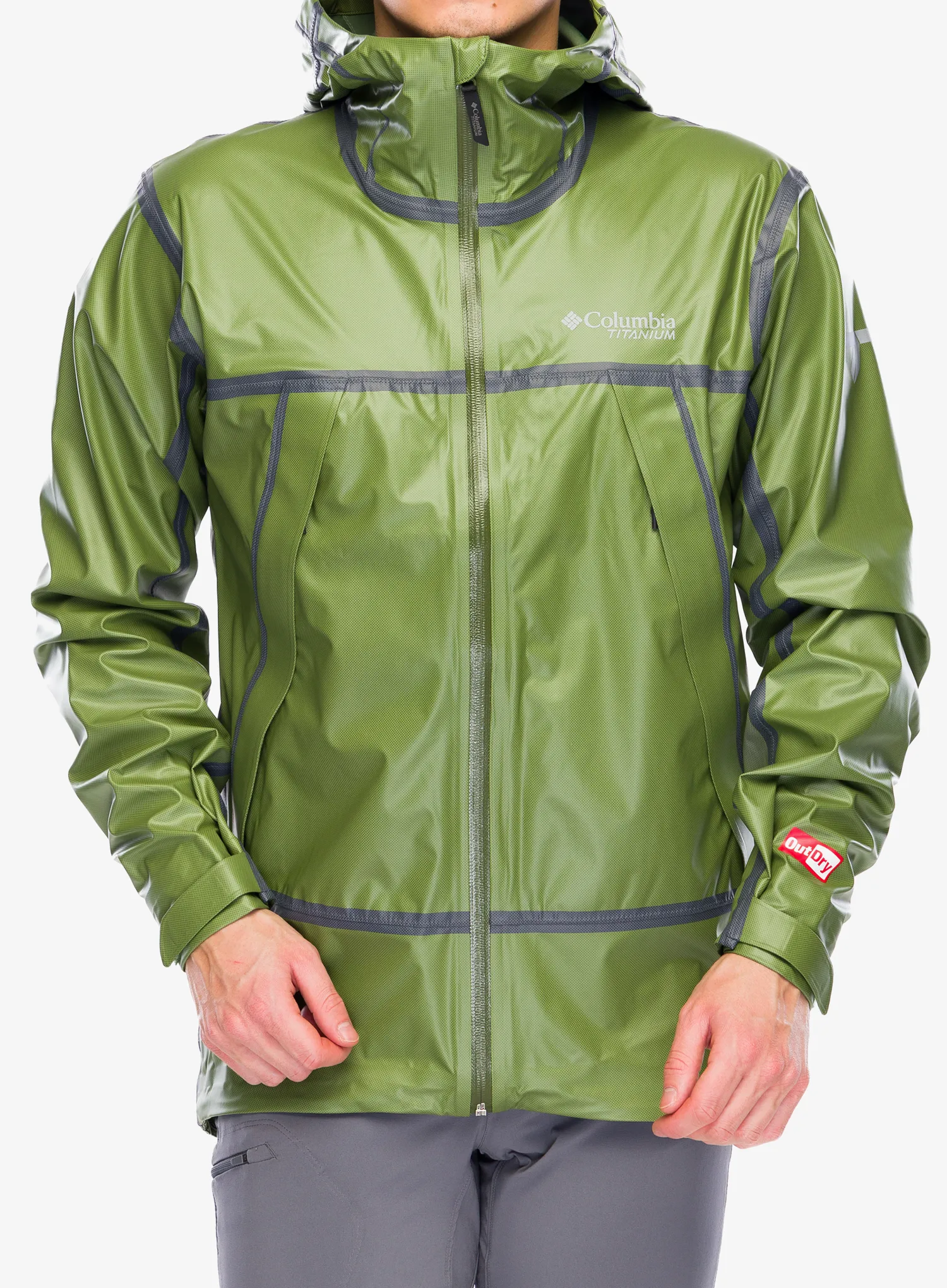 Bunda do deště Columbia OutDry Extreme Wyldwood Shell - canteen