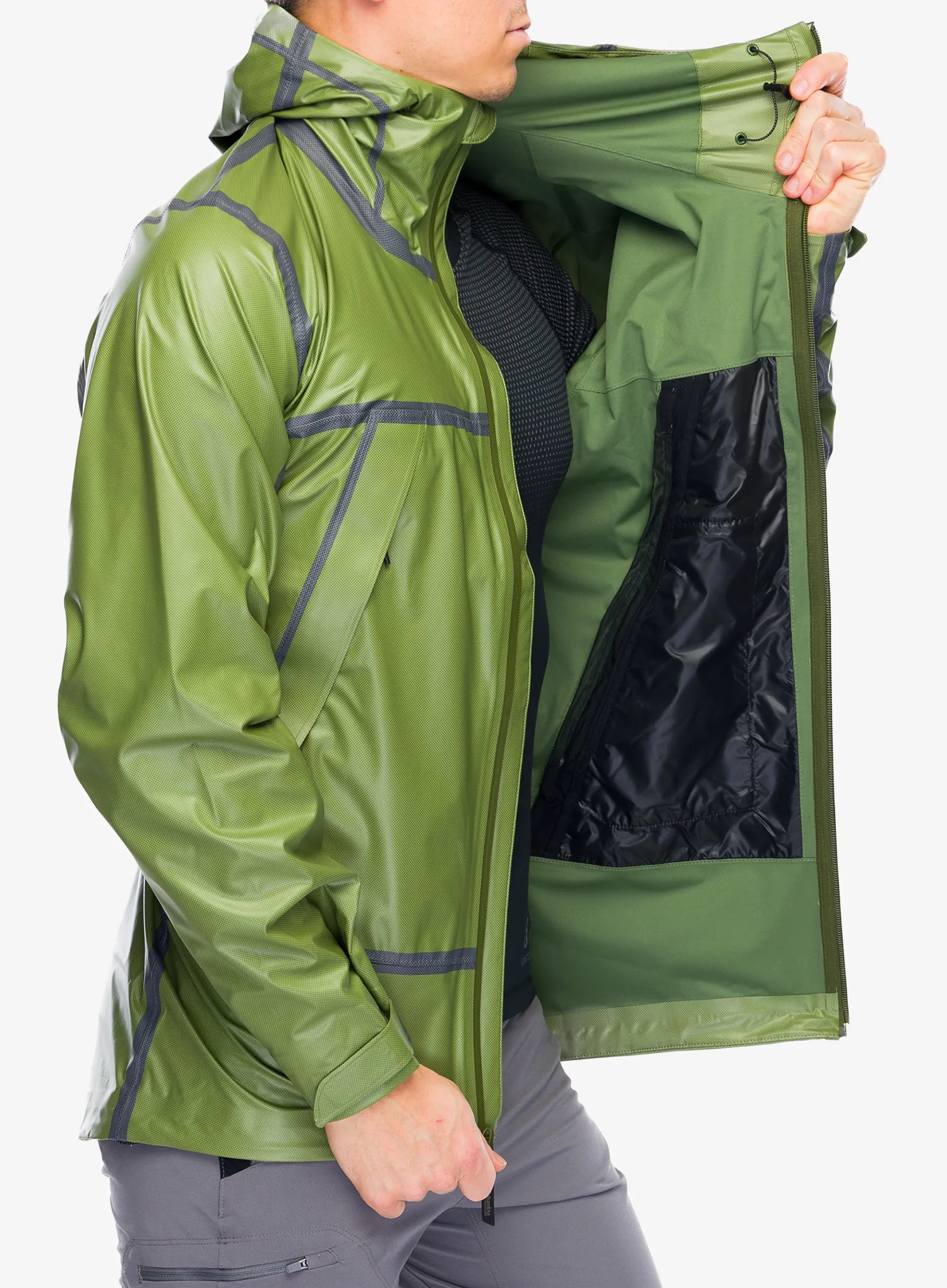 Bunda do deště Columbia OutDry Extreme Wyldwood Shell - canteen