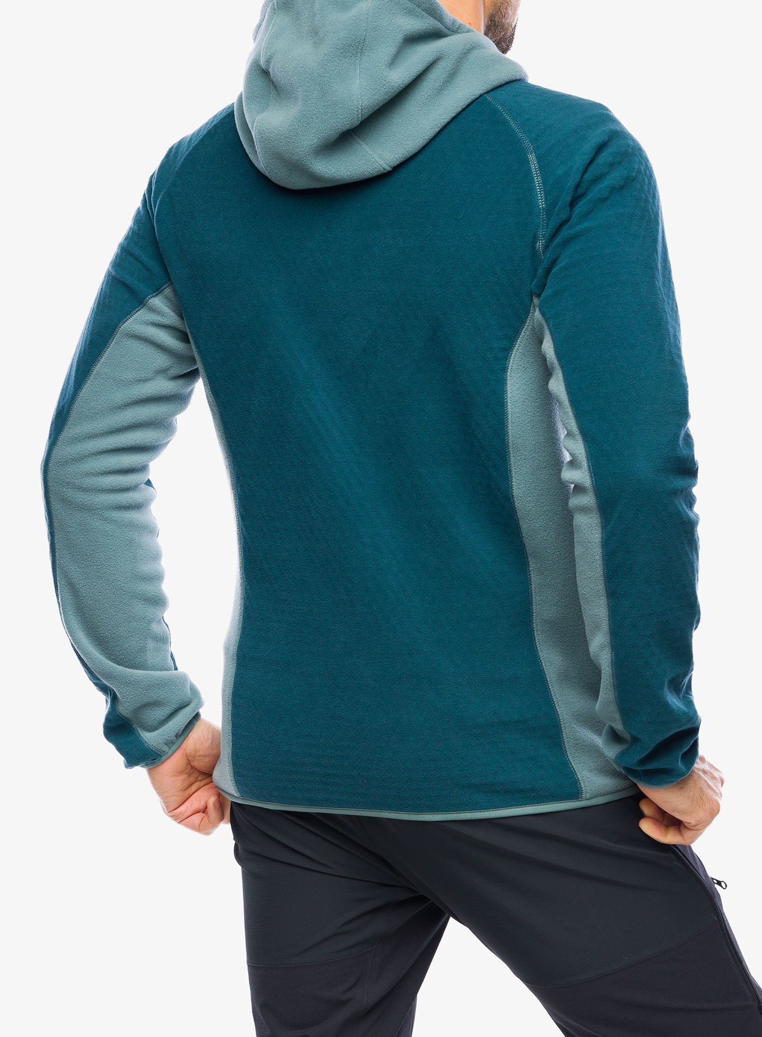 Mikina s kapucí Columbia Outdoor Tracks Hooded Full Zip - night wave/metal