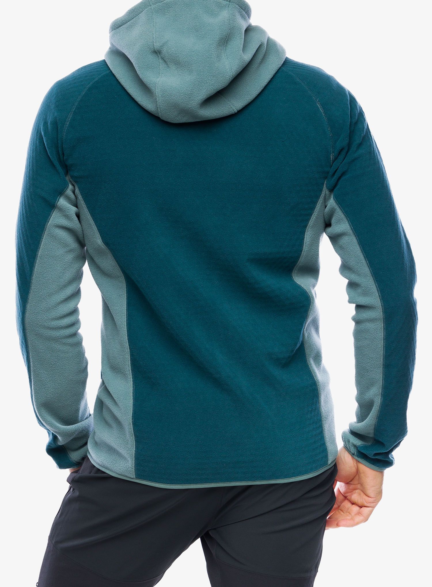 Mikina s kapucí Columbia Outdoor Tracks Hooded Full Zip - night wave/metal