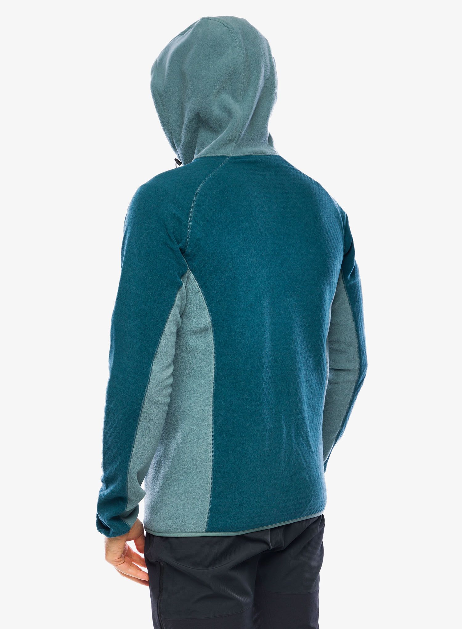 Mikina s kapucí Columbia Outdoor Tracks Hooded Full Zip - night wave/metal