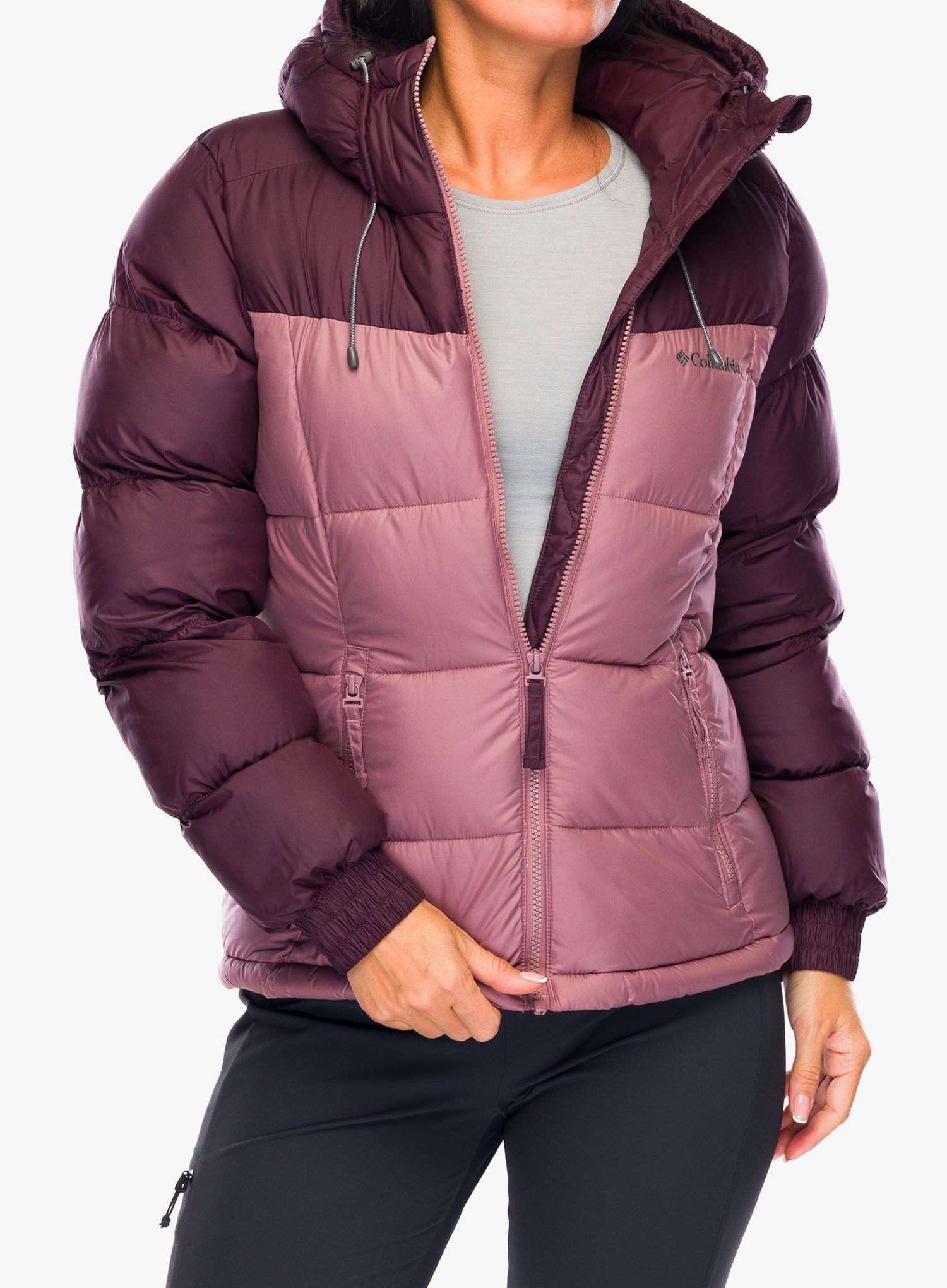 Zateplená bunda dámská Columbia Pike Lake II Insulated Jacket - moonvista/fig