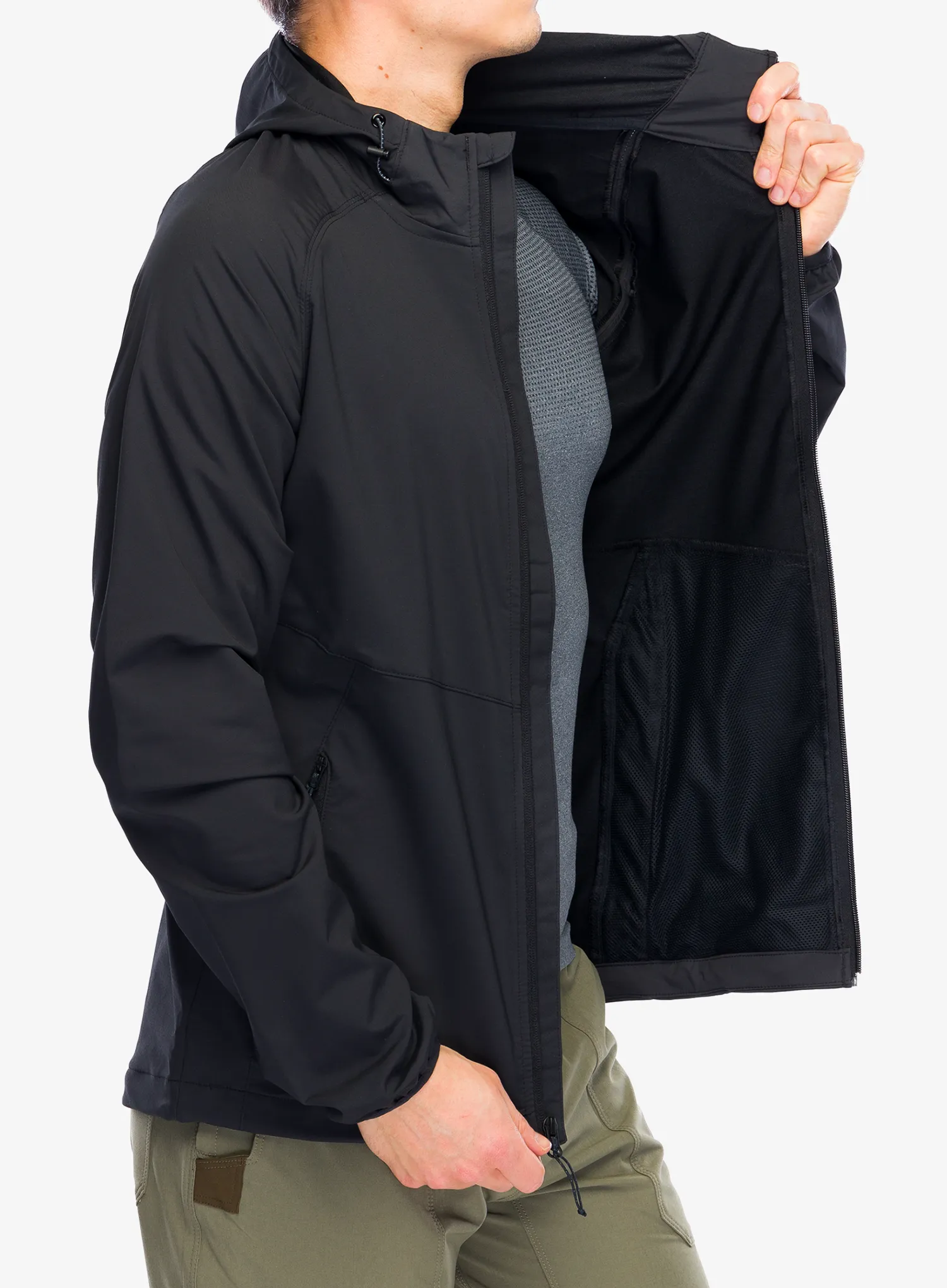 Softshellová bunda Columbia Panther Creek Jacket - black