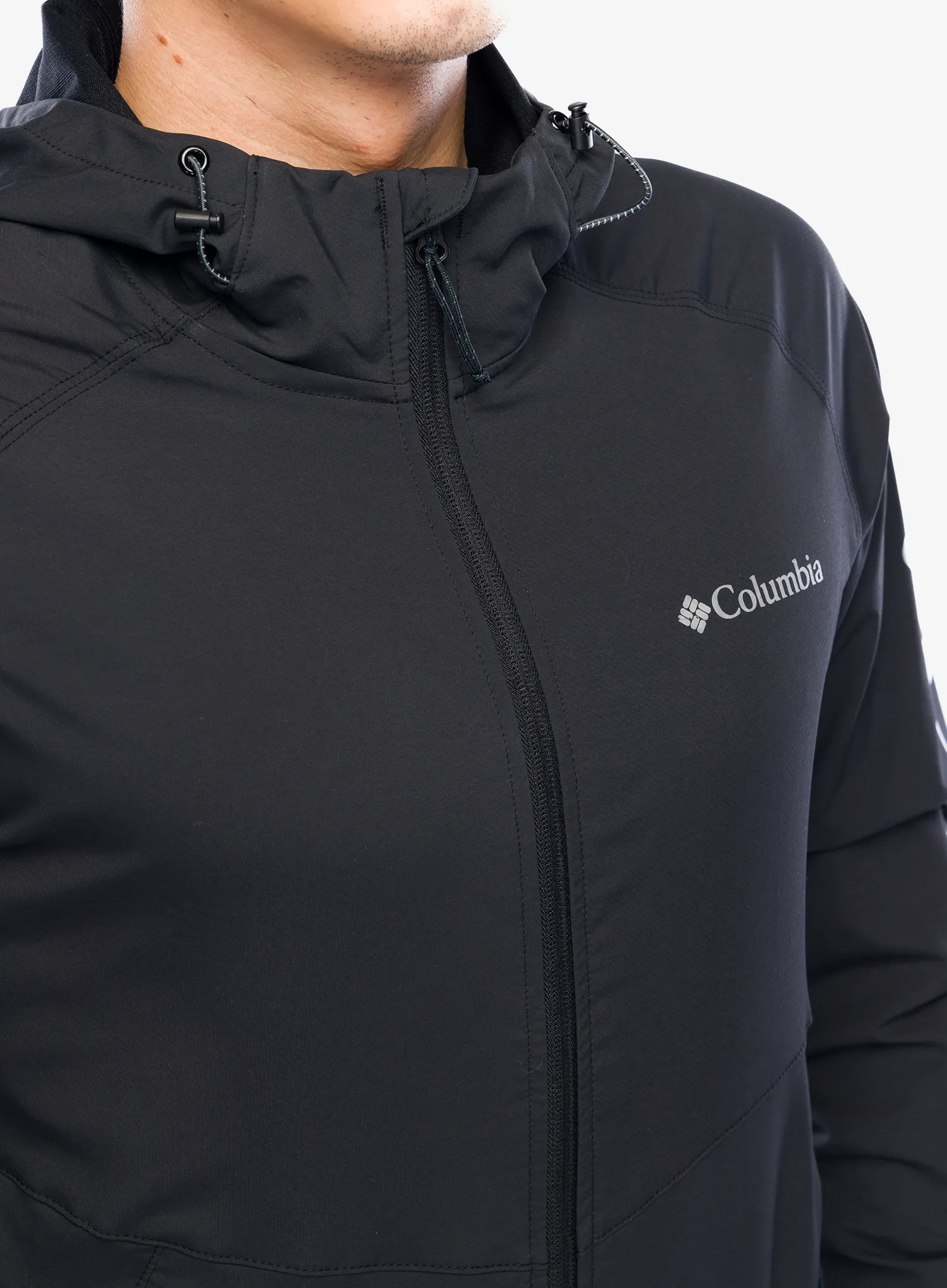 Softshellová bunda Columbia Panther Creek Jacket - black
