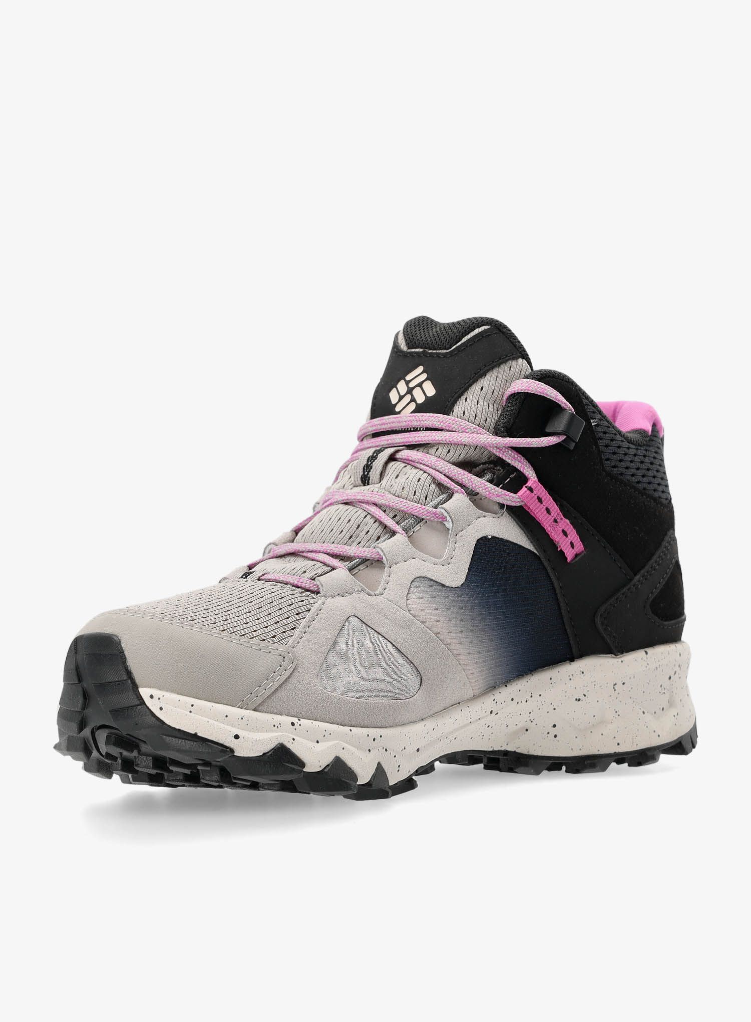 Turistické boty dámské Columbia Peakfreak Hera Mid Outdry - flint grey/berry patch
