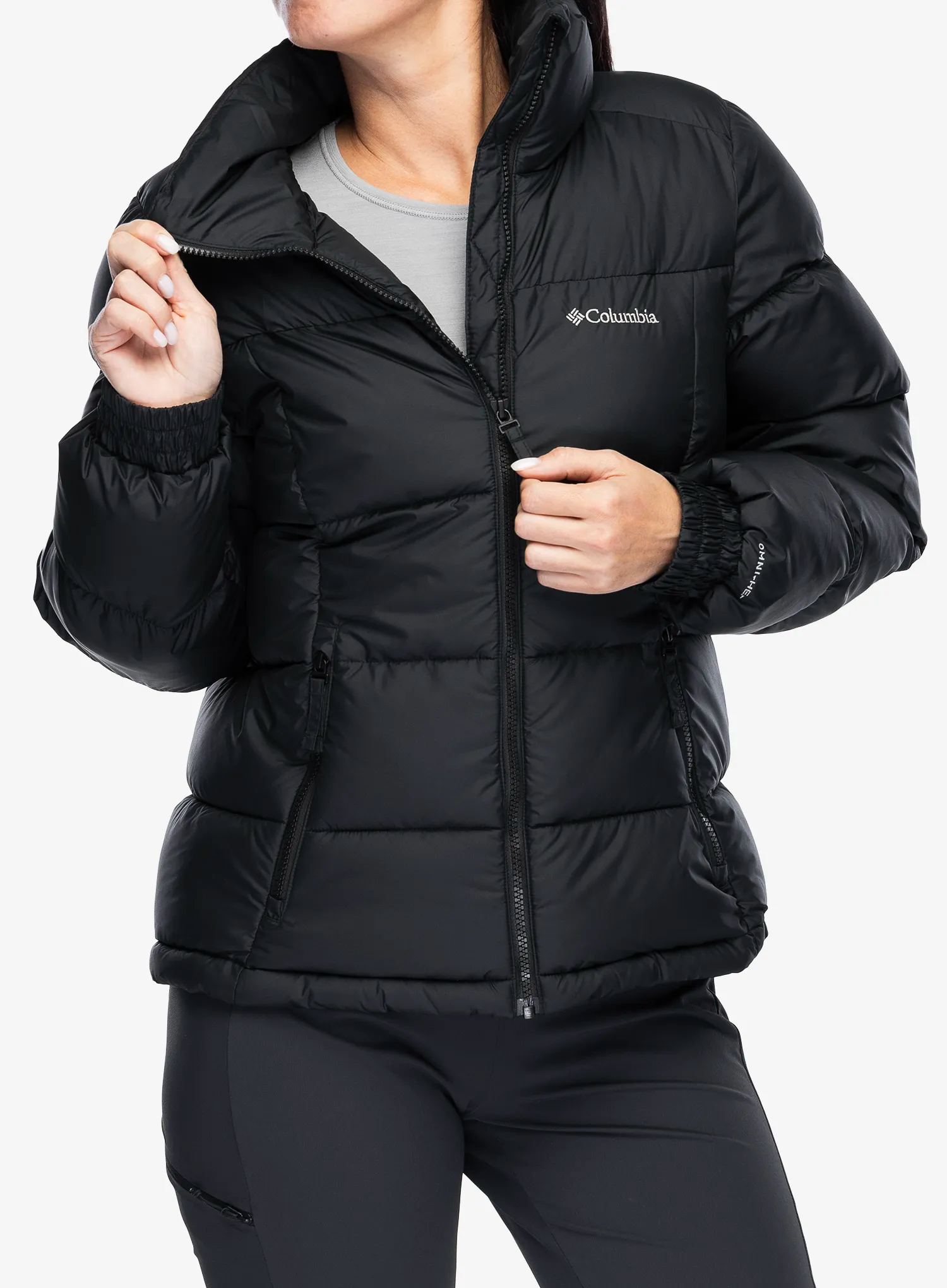 Zateplená bunda dámská Columbia Pike Lake Full Zip Jacket - black