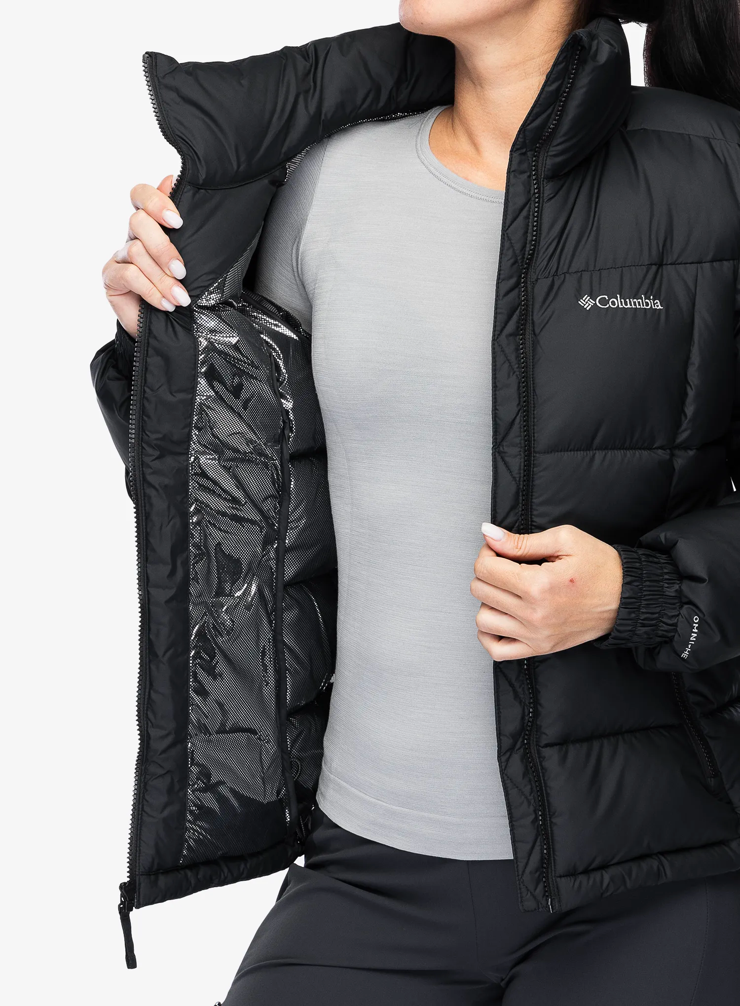 Zateplená bunda dámská Columbia Pike Lake Full Zip Jacket - black