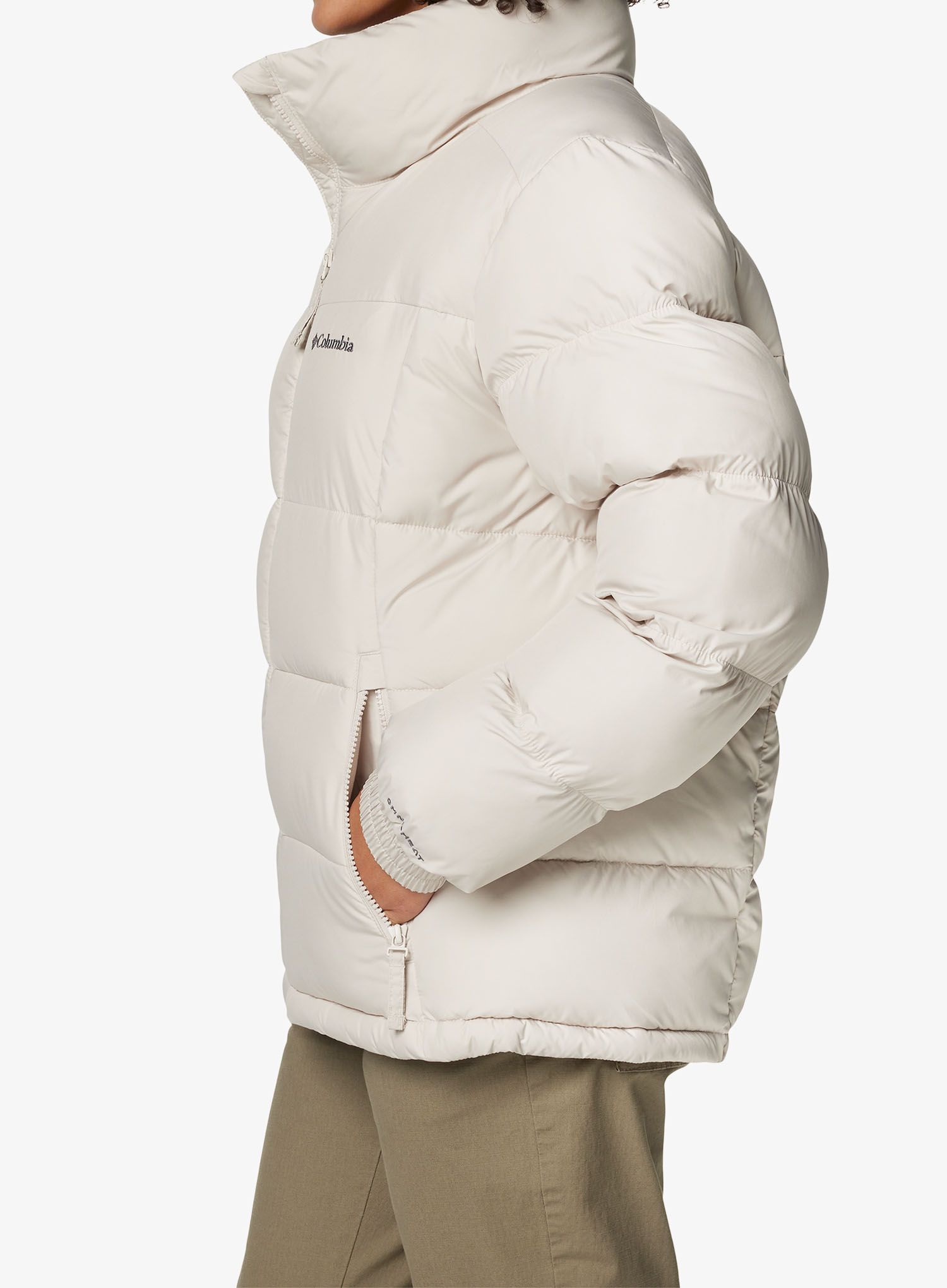 Zateplená bunda dámská Columbia Pike Lake Full Zip Jacket - dark stone