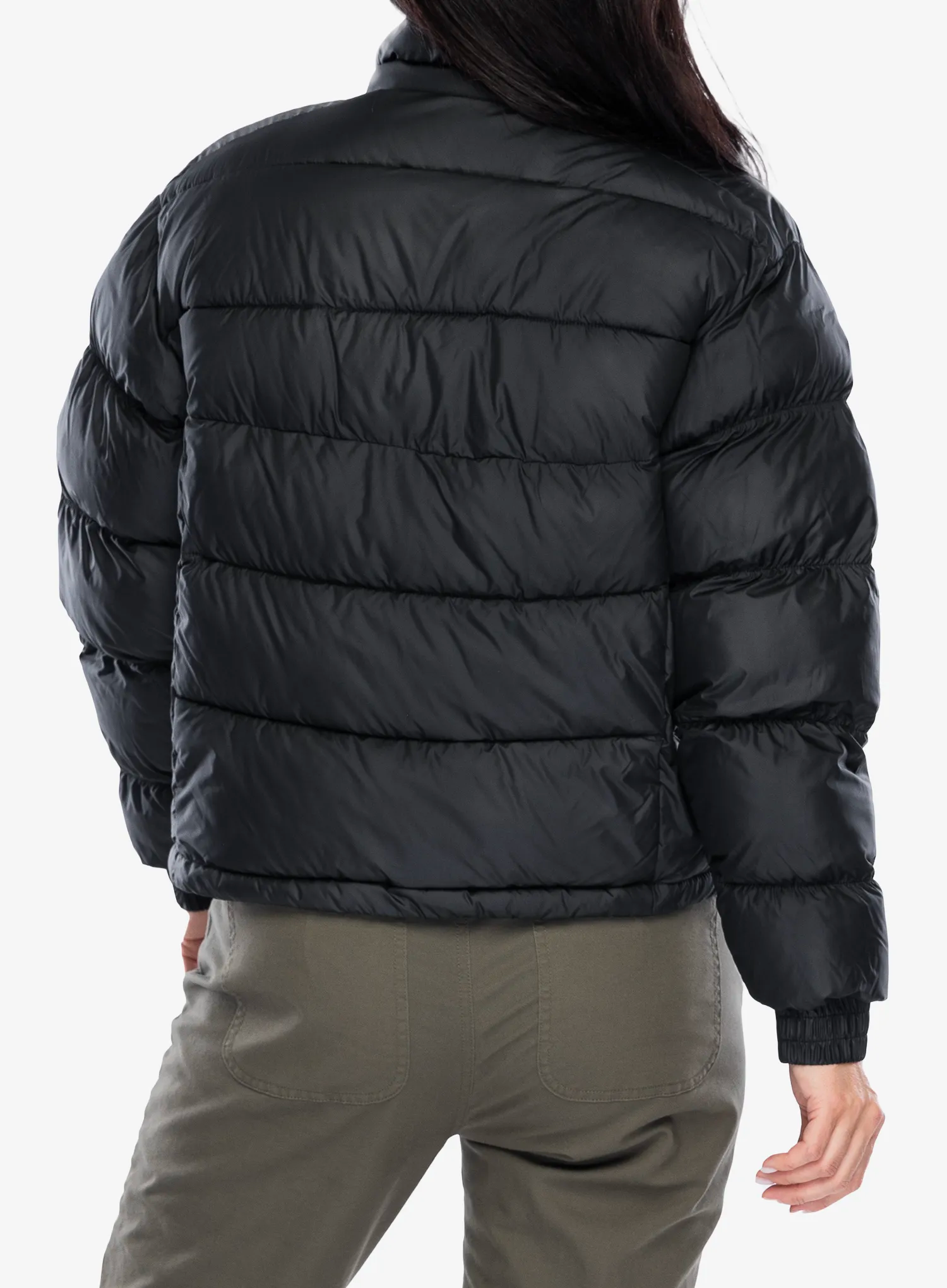 Zateplená bunda dámská Columbia Pike Lake II Cropped Jacket - black