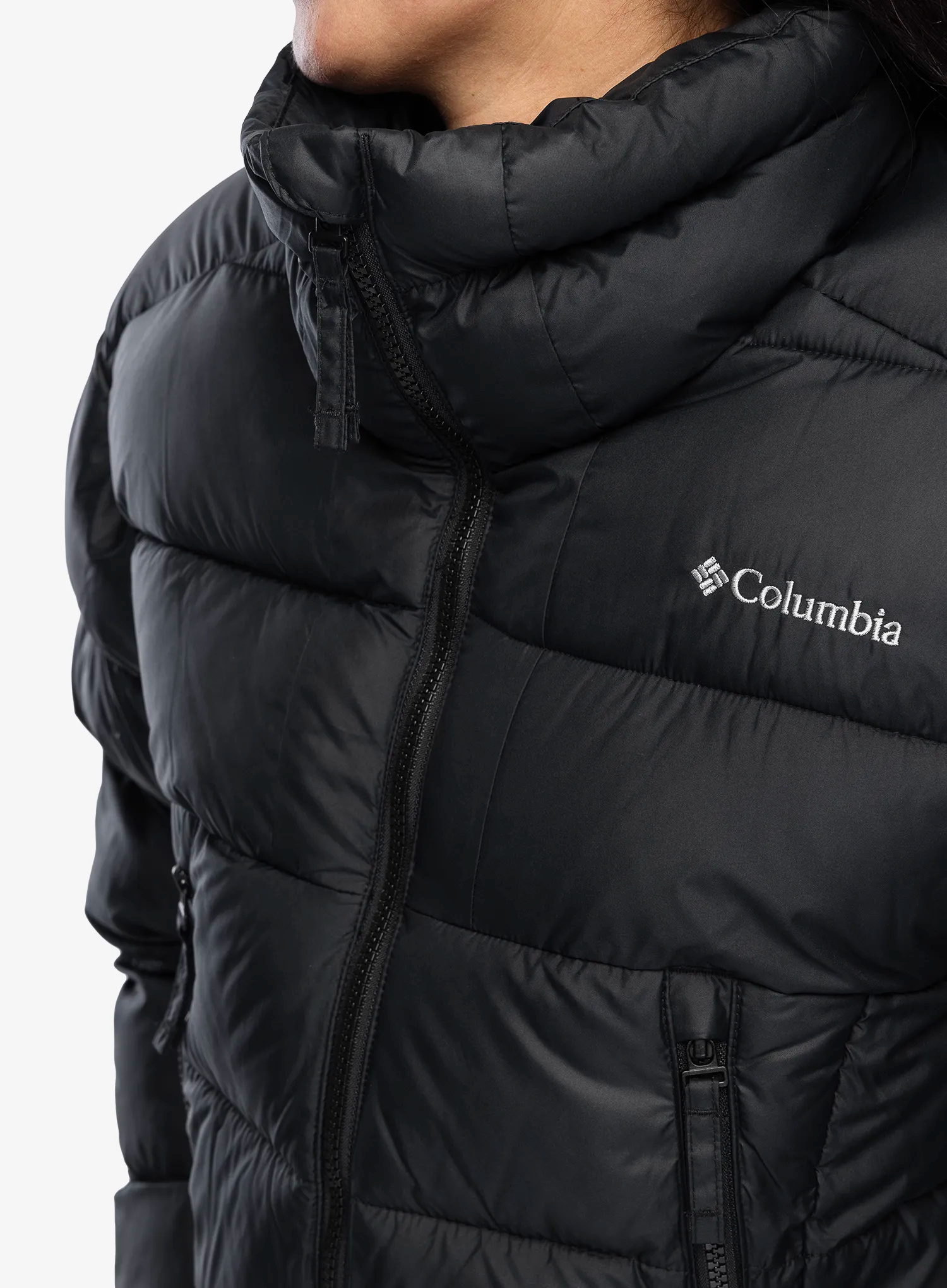 Zateplená bunda dámská Columbia Pike Lake II Cropped Jacket - black