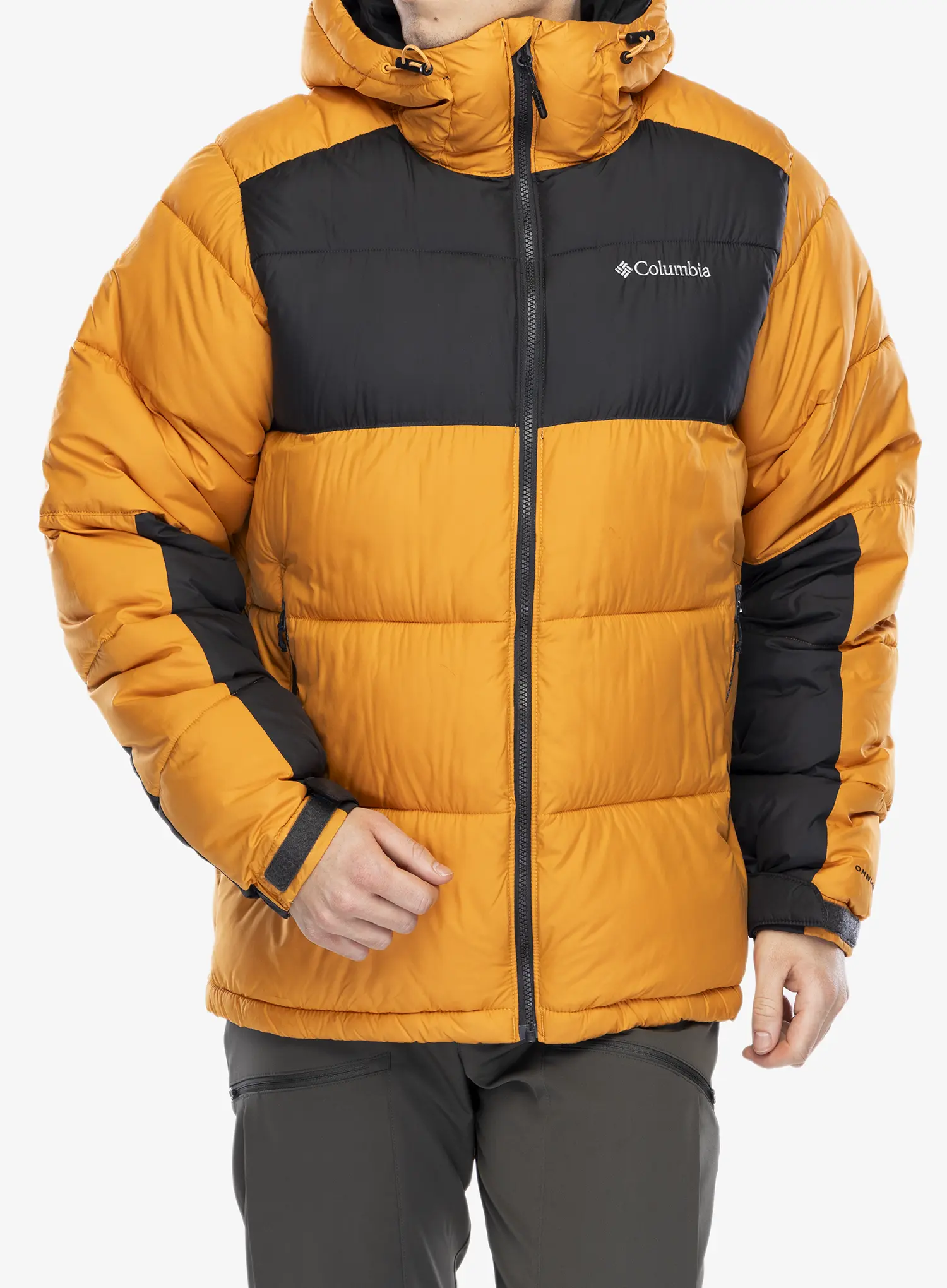 Zateplená bunda Columbia Pike Lake II Hooded Jacket - sunstone/shark