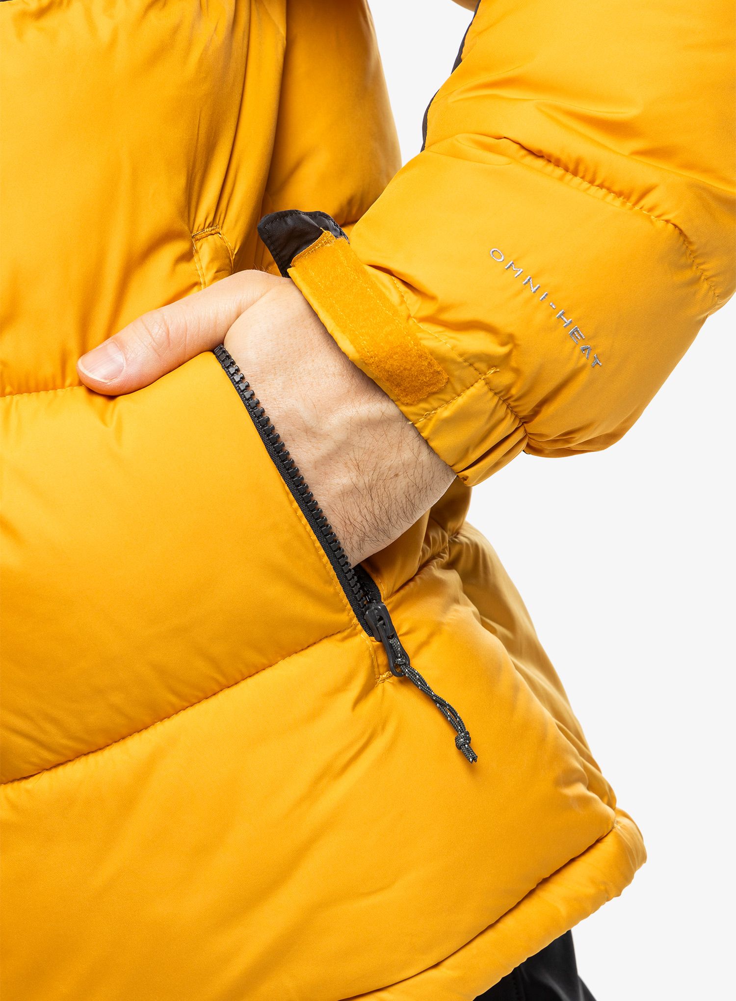Pánská zimní bunda Columbia Pike Lake II Jacket - raw honey/shark