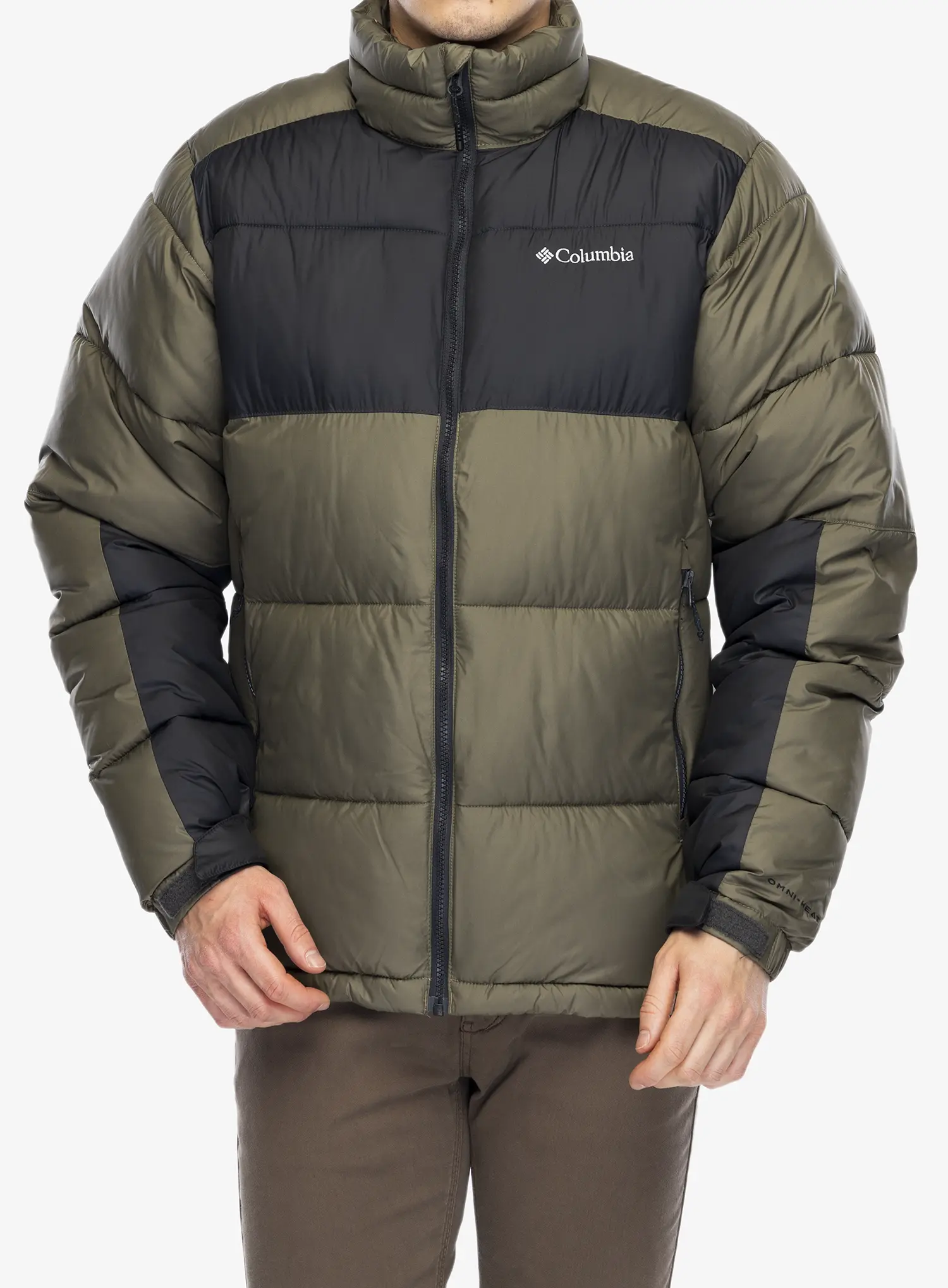 Zateplená bunda Columbia Pike Lake II Jacket - stone green/shark