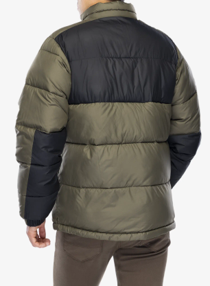 Zateplená bunda Columbia Pike Lake II Jacket - stone green/shark