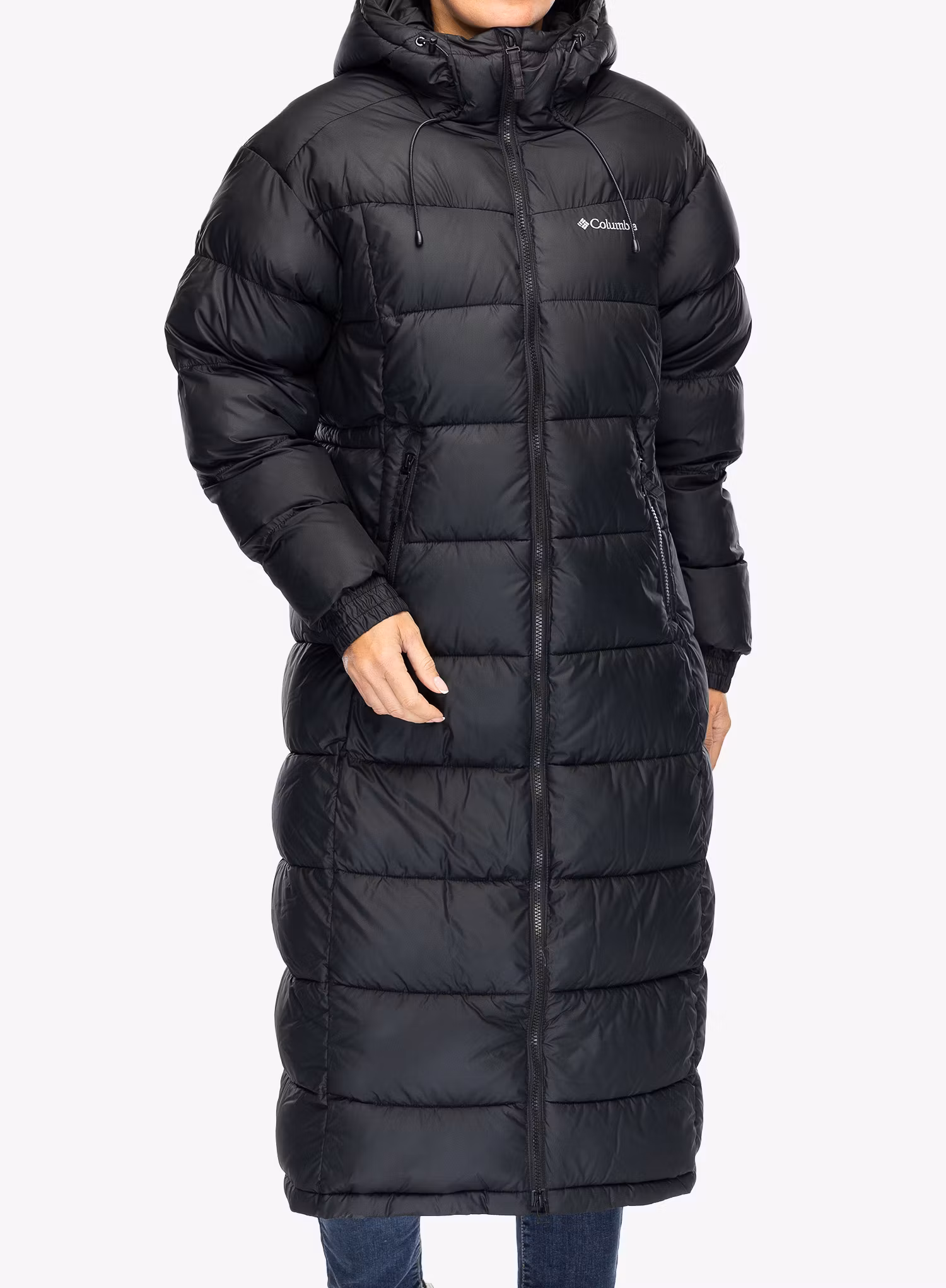Dámský kabát Columbia Pike Lake II Long Jacket - black