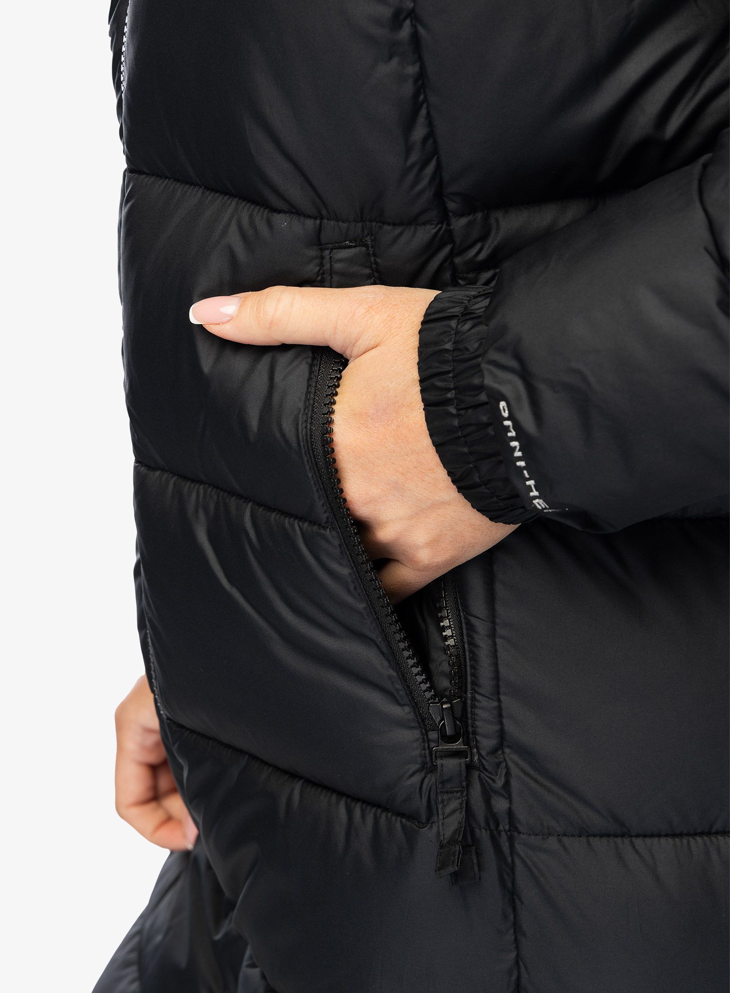 Dámský kabát Columbia Pike Lake II Long Jacket - black
