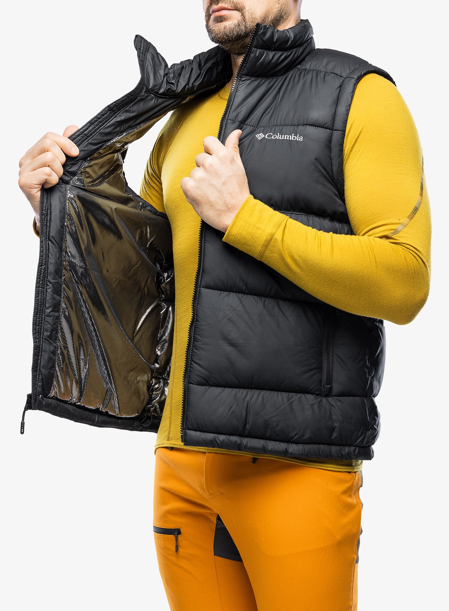 Zateplená vesta Columbia Pike Lake II Vest - black