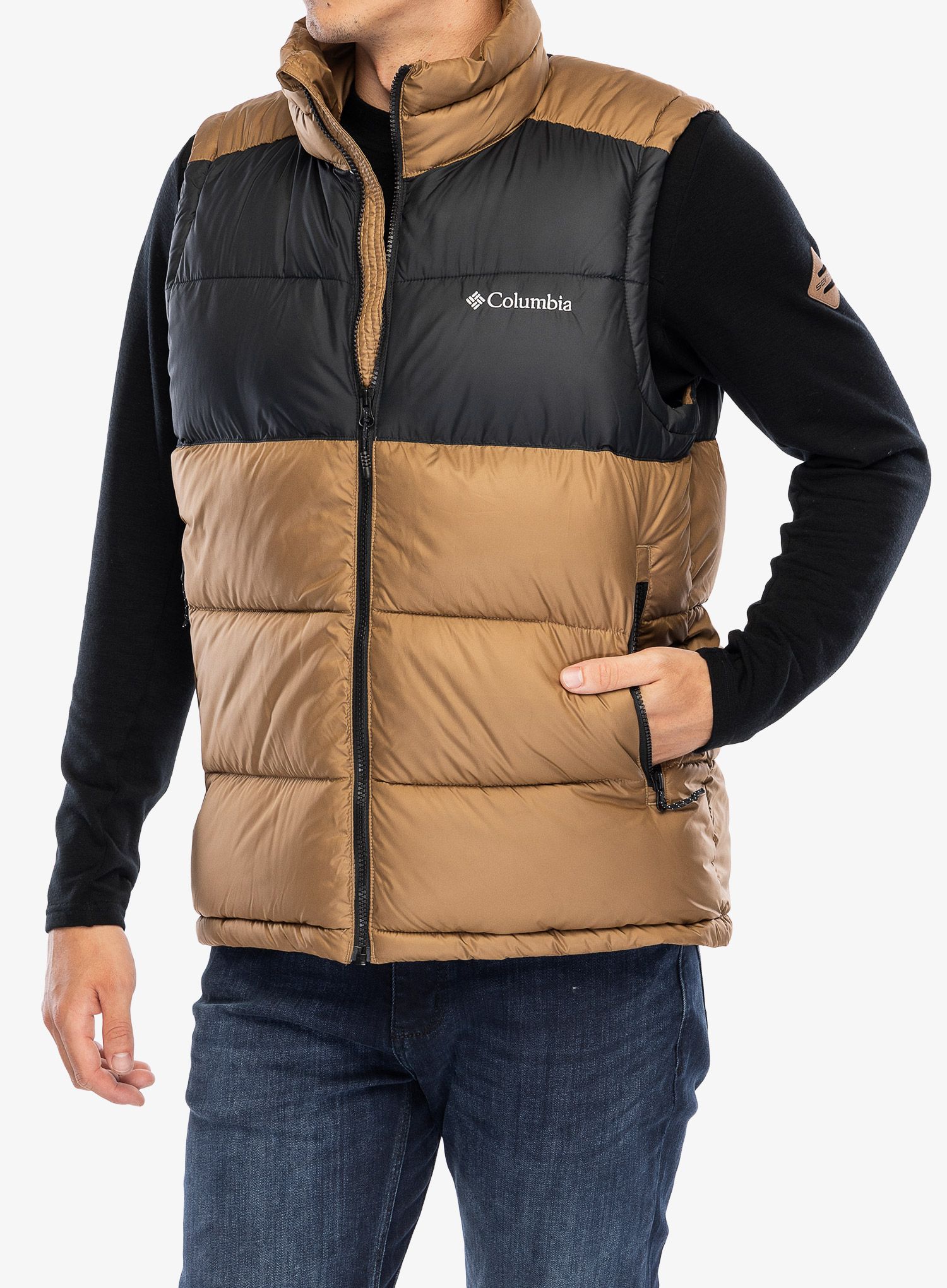 Zateplená vesta Columbia Pike Lake II Vest - delta/black