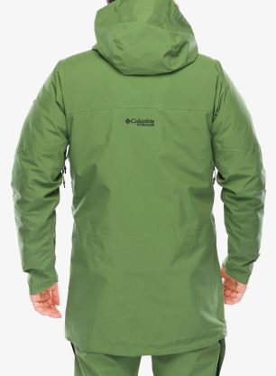 Lyžařská bunda Columbia Platinum Peak II 3L Shell - canteen