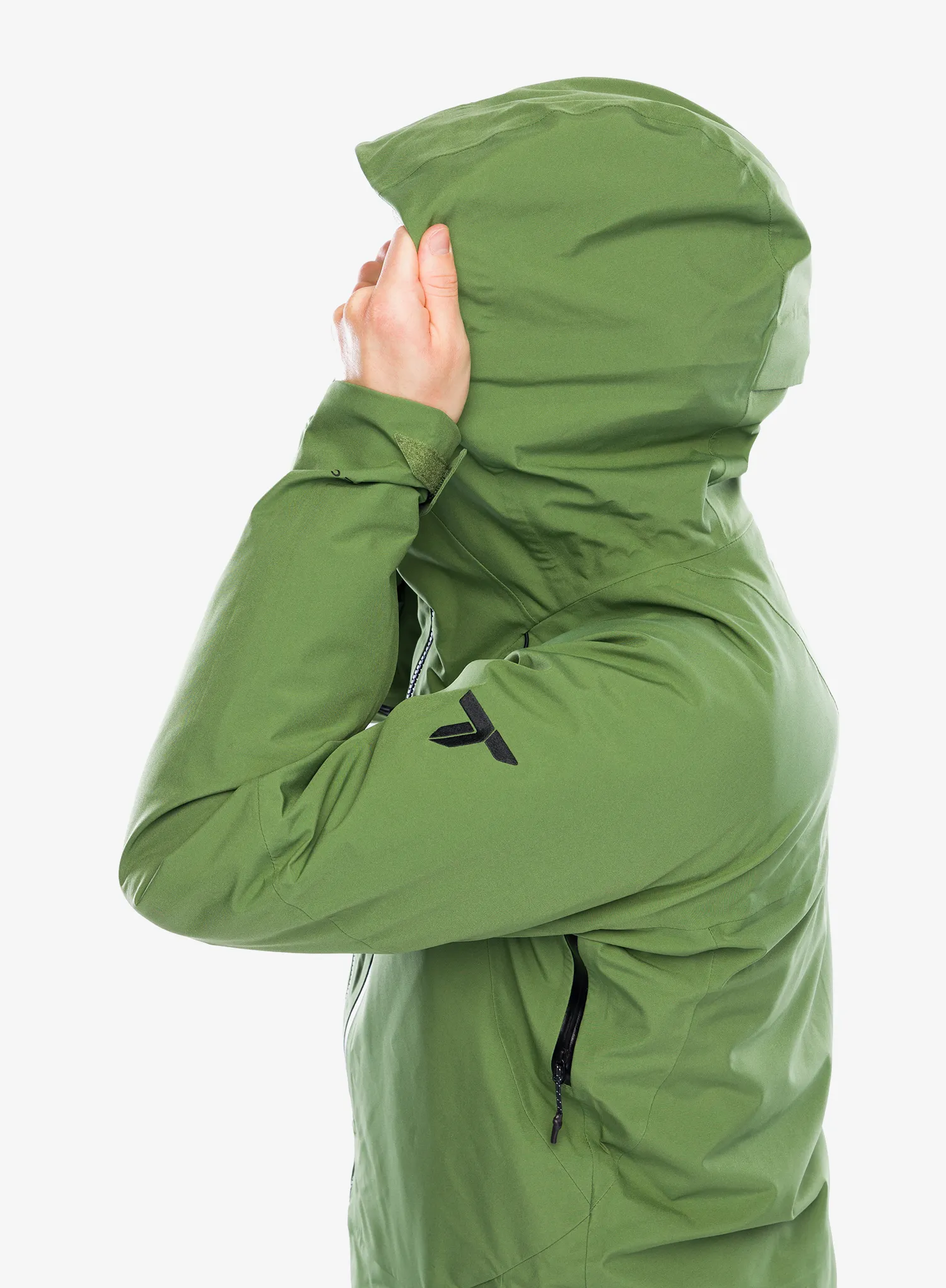 Lyžařská bunda Columbia Platinum Peak II 3L Shell - canteen