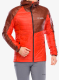 Zateplená bunda Columbia Platinum Peak II Hooded Jacket - spicy/spice