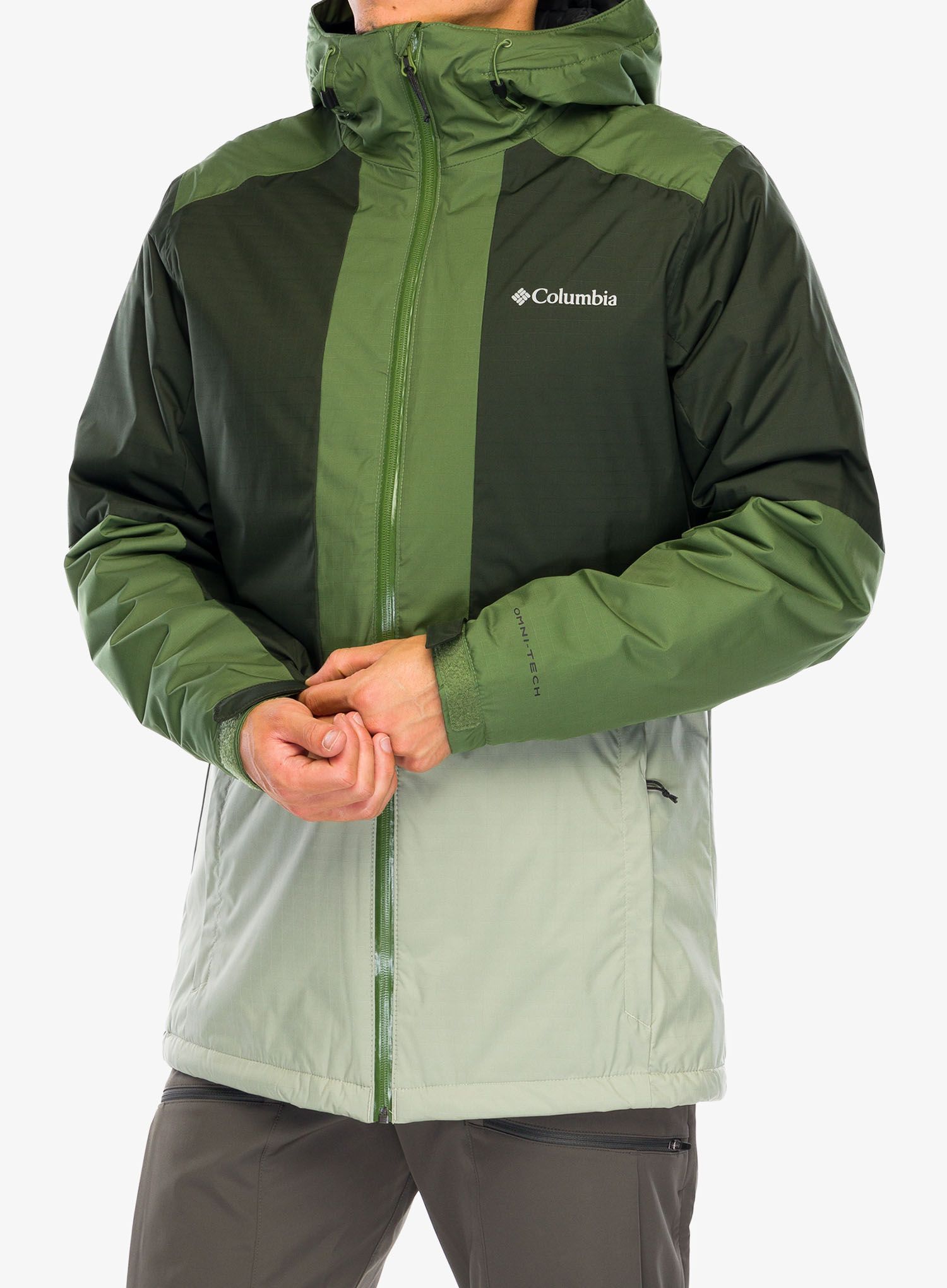 Bunda Columbia Point Park II Insulated Jacket - canteen/greenscape/safari