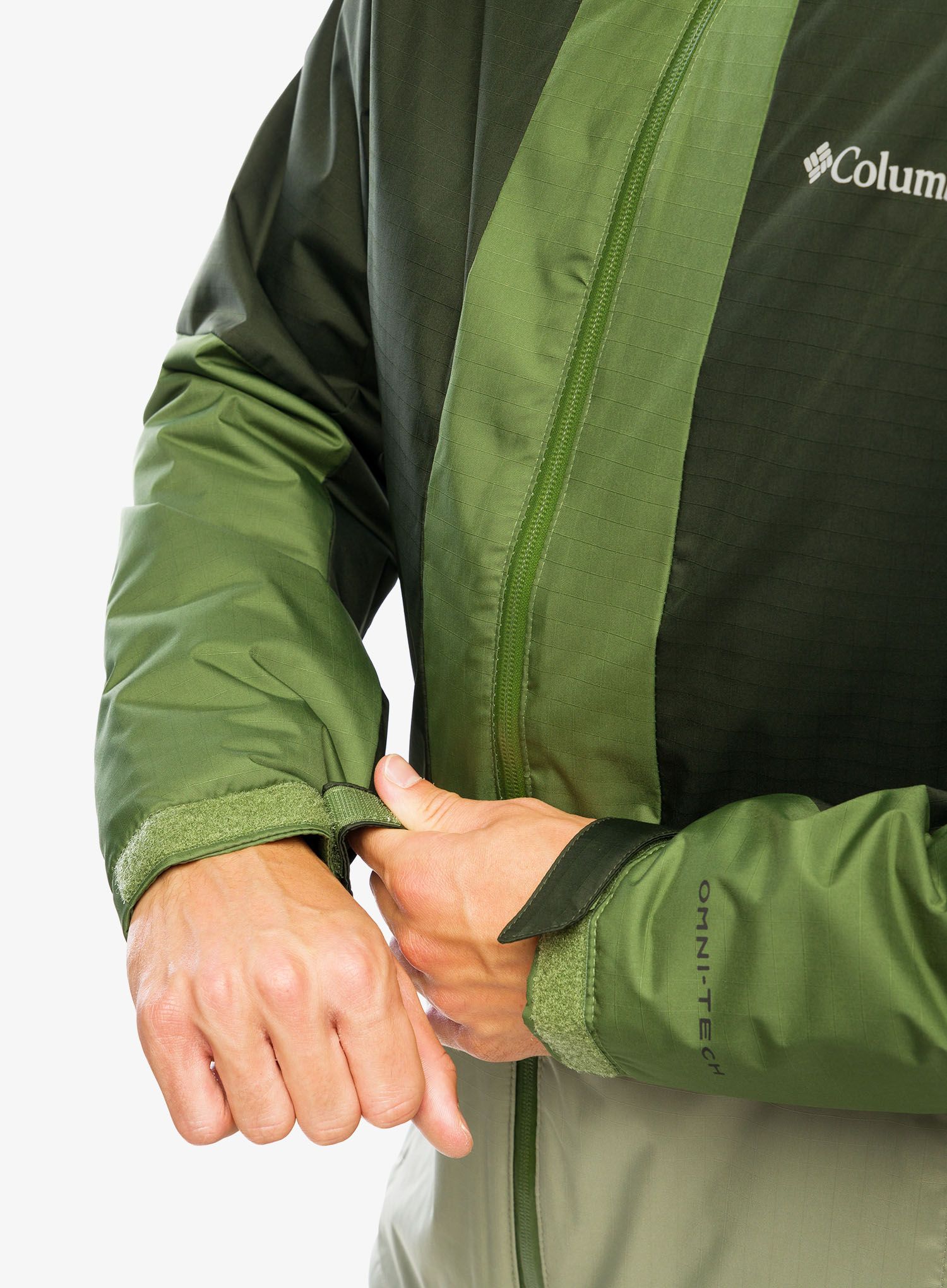 Bunda Columbia Point Park II Insulated Jacket - canteen/greenscape/safari