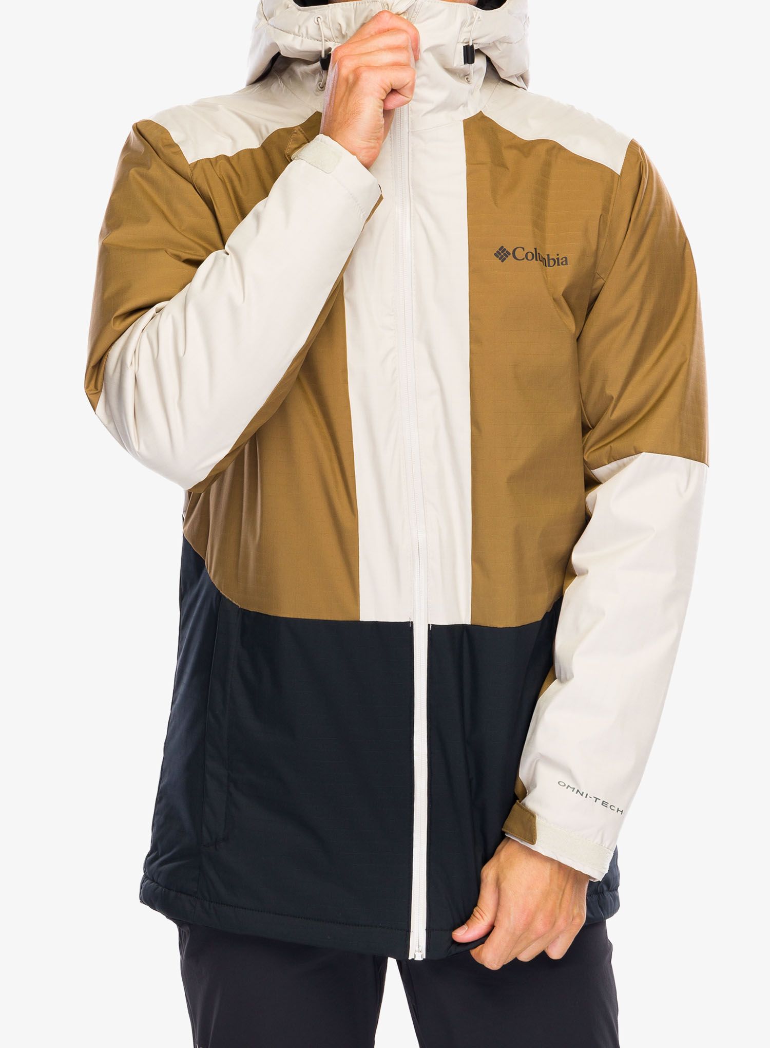 Bunda Columbia Point Park II Insulated Jacket - dark stone/delta/black