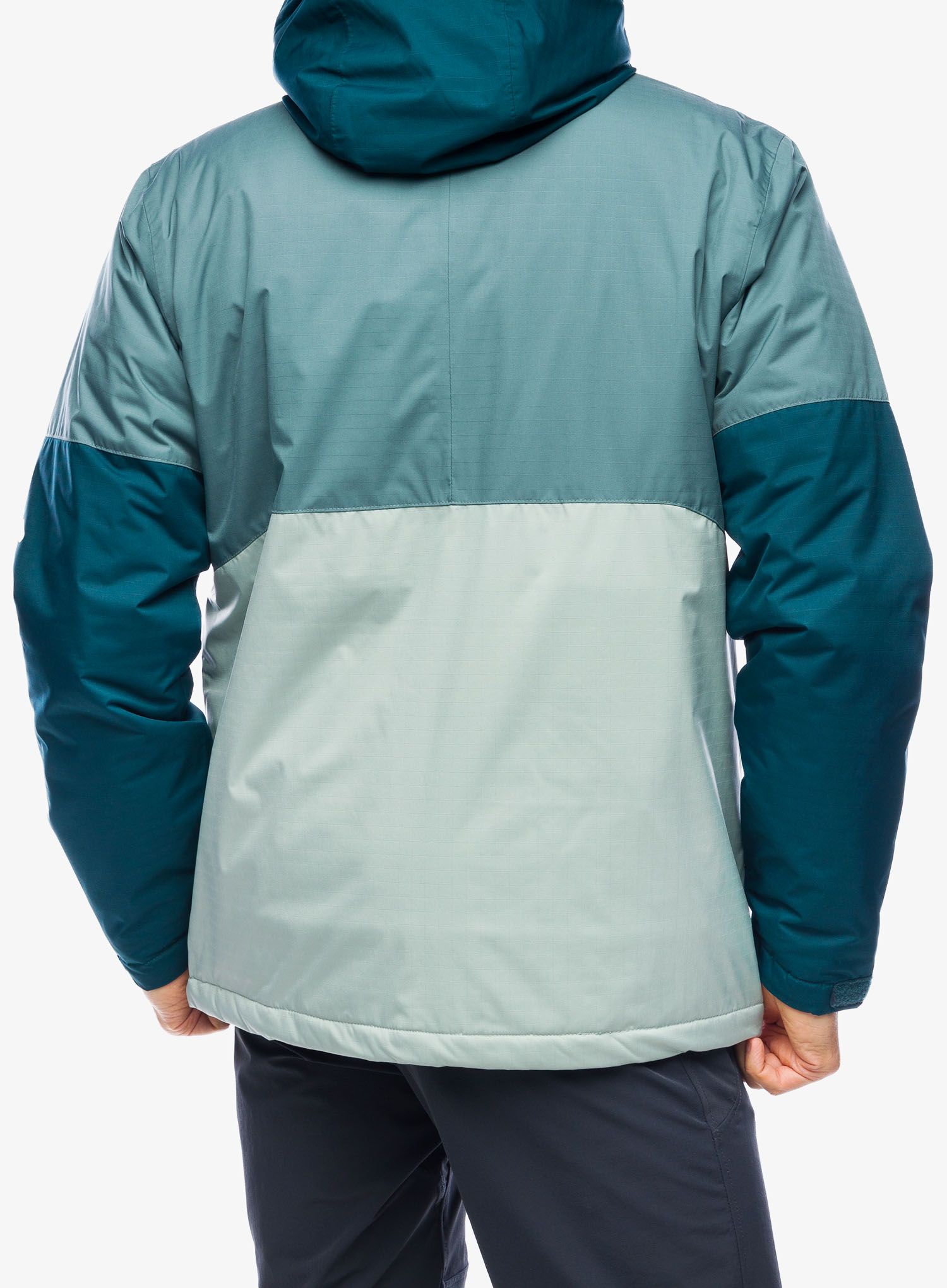 Zateplená bunda Columbia Point Park Insulated Jacket - metal/niagara/night wave