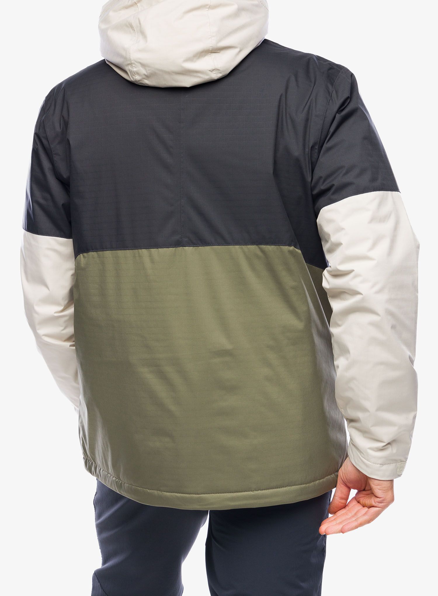 Pánská bunda Columbia Point Park Insulated Jacket - shark/stone green/dark stone