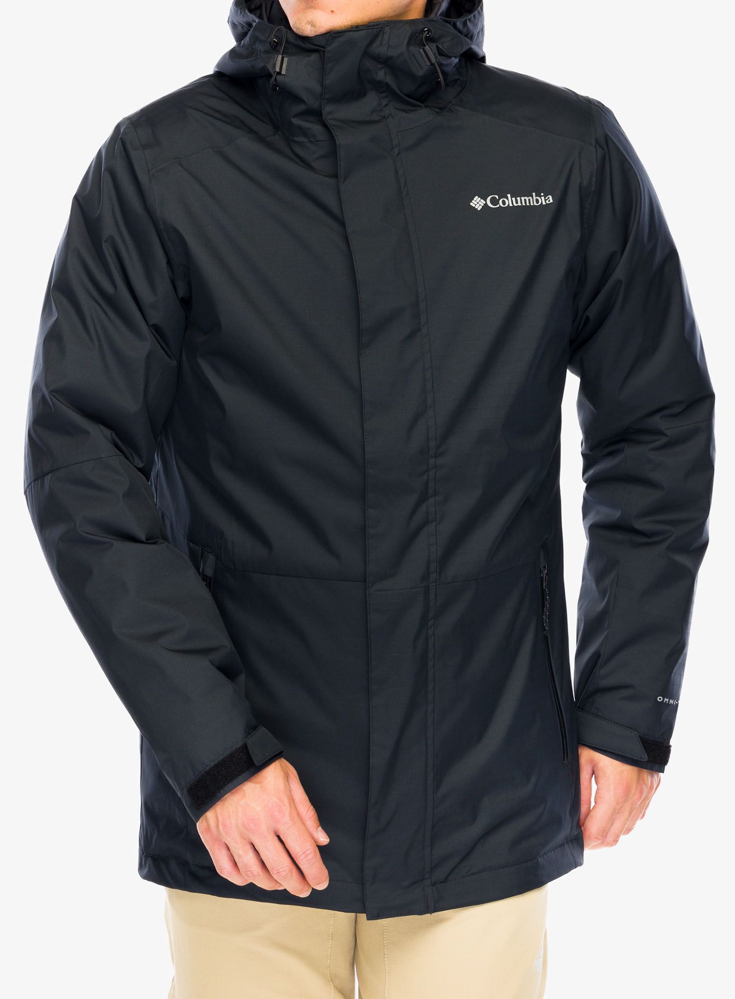Bunda 3v1 Columbia Point Park Interchange Jacket - black