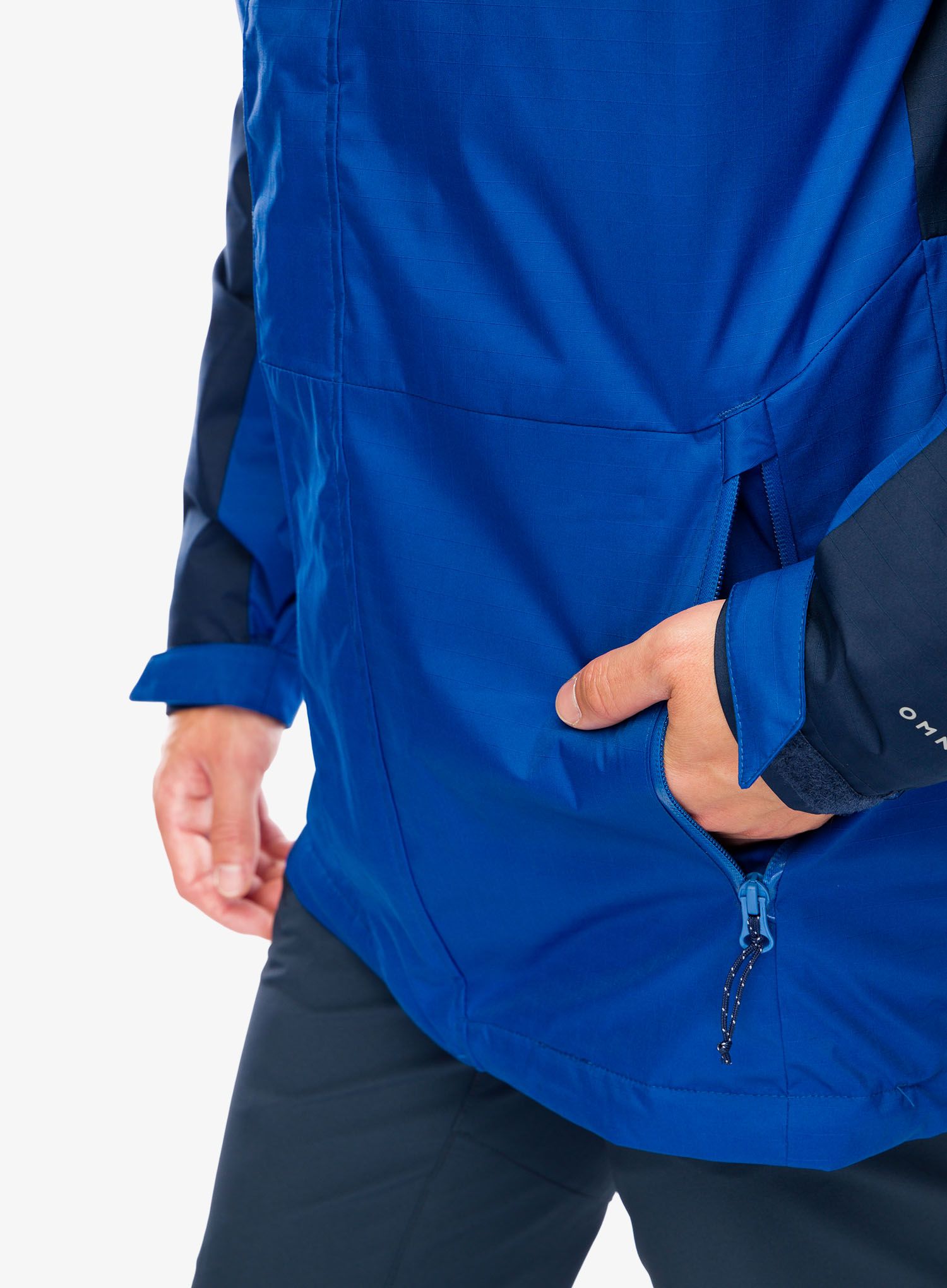 Bunda 3v1 Columbia Point Park Interchange Jacket - mountain blue/collegiate navy