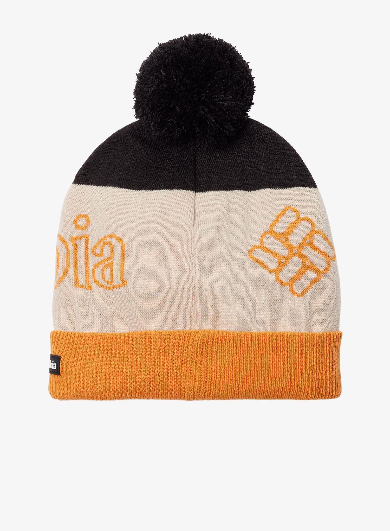 Zimní čepice Columbia Polar Powder II Beanie - black/dark stone/sunstone
