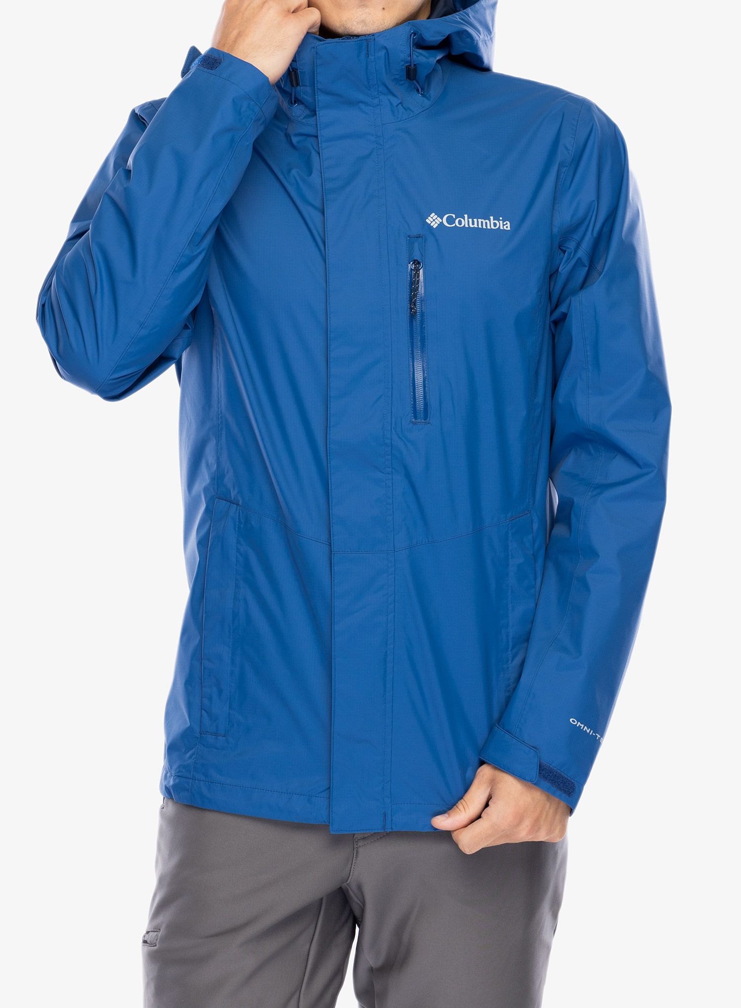 Bunda do deště Columbia Pouring Adventure III Jacket - mountain blue