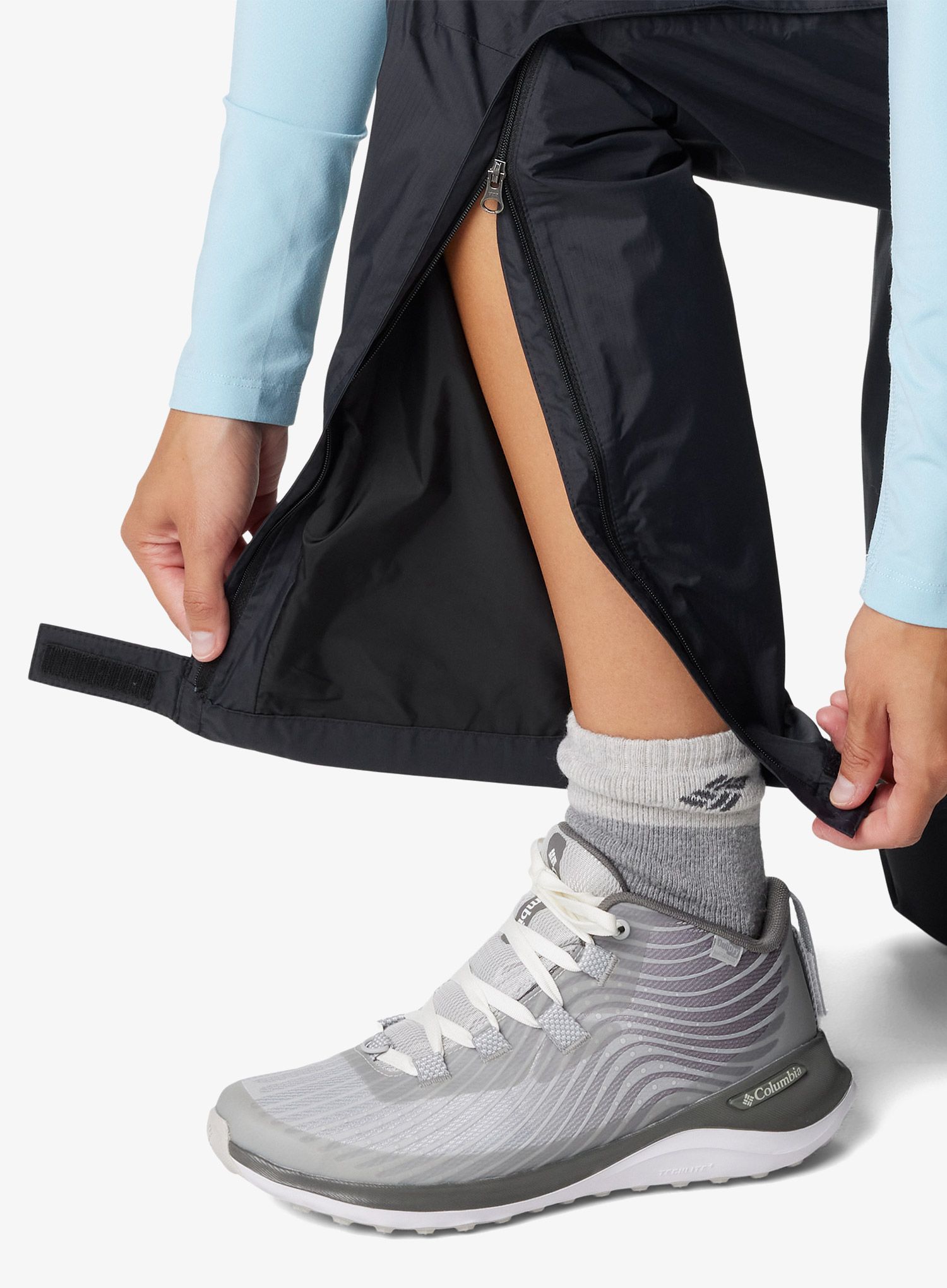 Nepromokavé kalhoty dámské Columbia Pouring Adventure II Pant - black