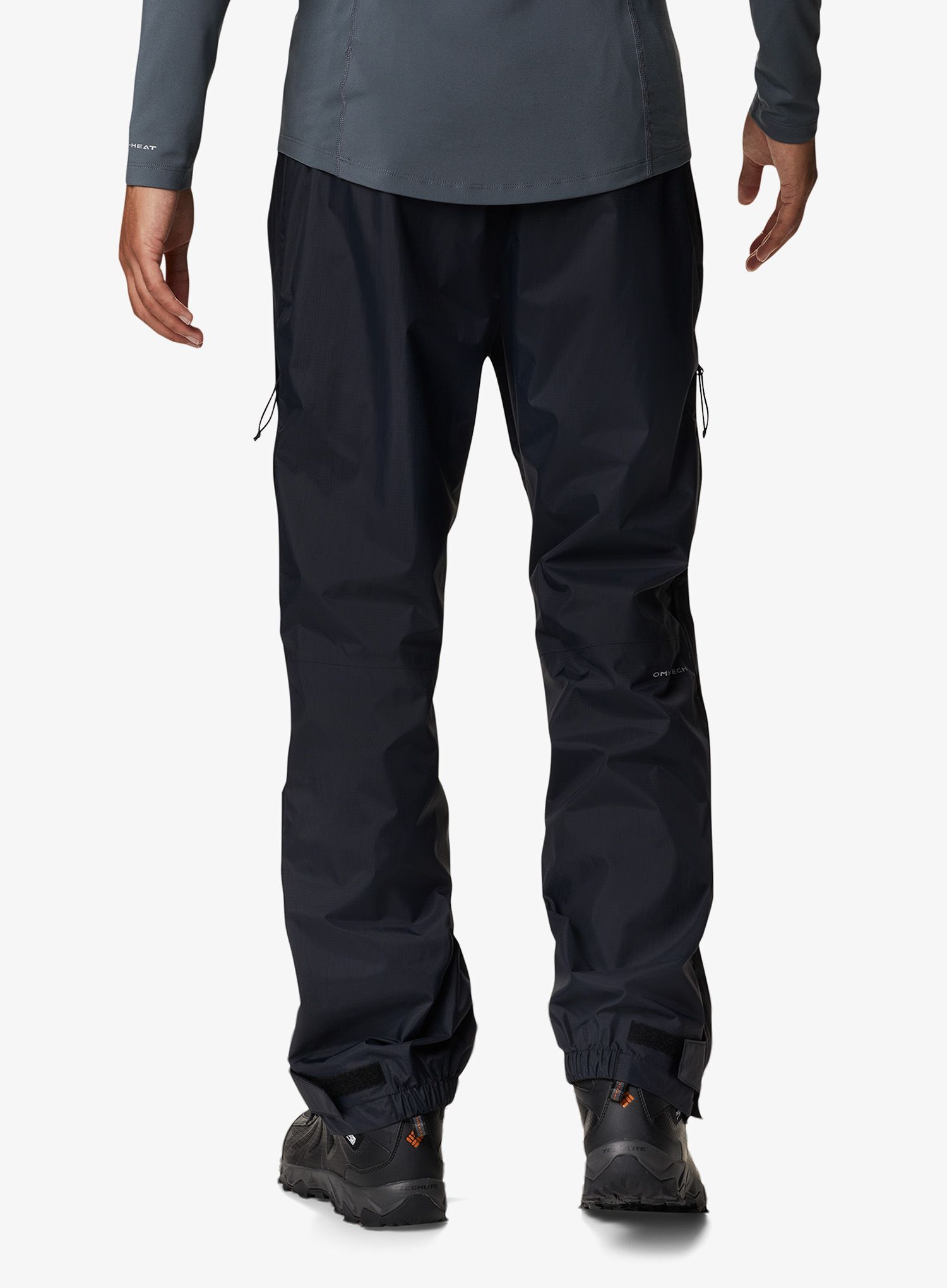 Nepromokavé kalhoty Columbia Pouring Adventure II Pant - black