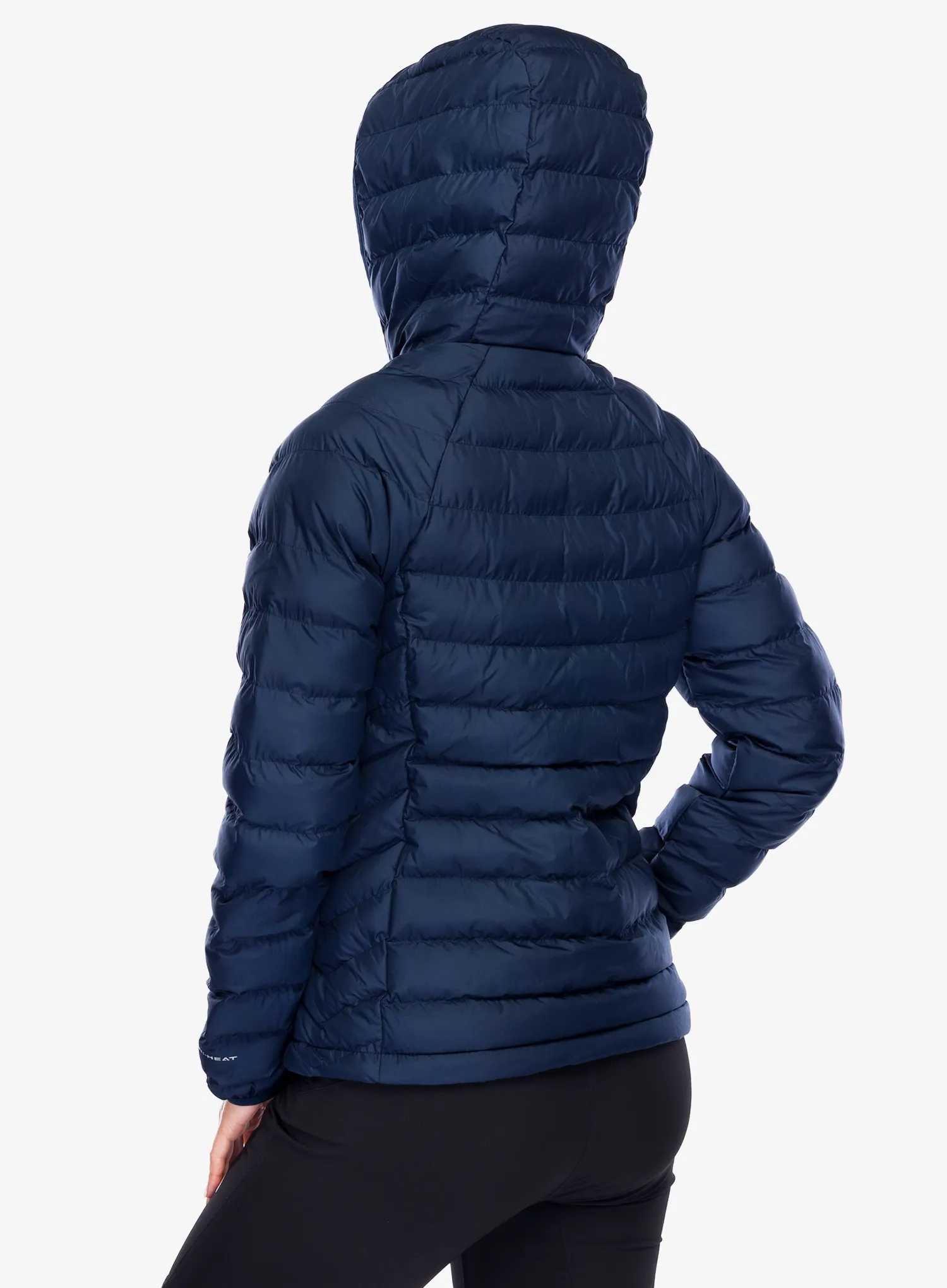 Dámská bunda Columbia Powder Lite II Hooded Jacket - collegiate navy