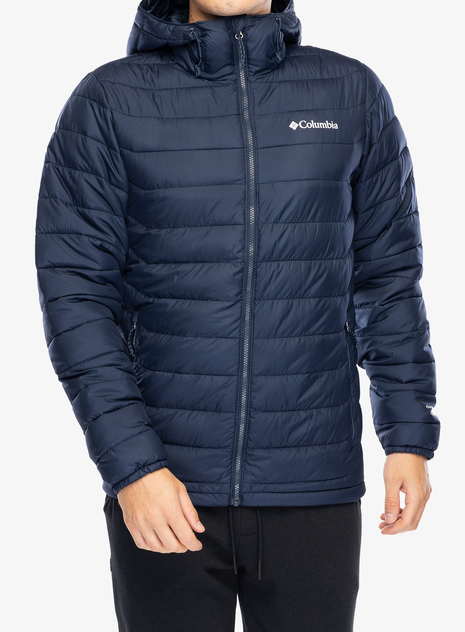 Bunda Columbia Powder Lite II Hooded Jacket - collegiate navy