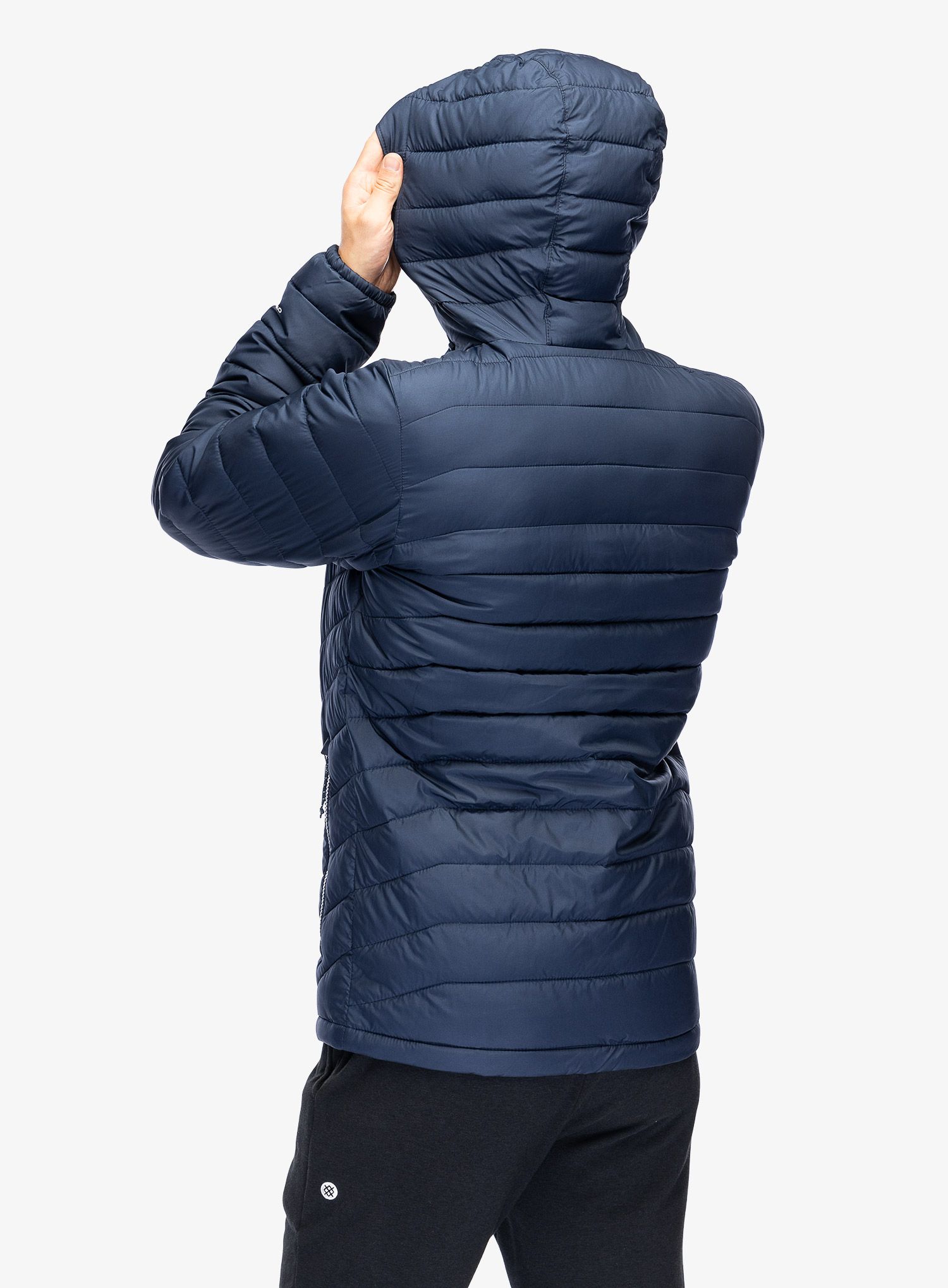 Bunda Columbia Powder Lite II Hooded Jacket - collegiate navy