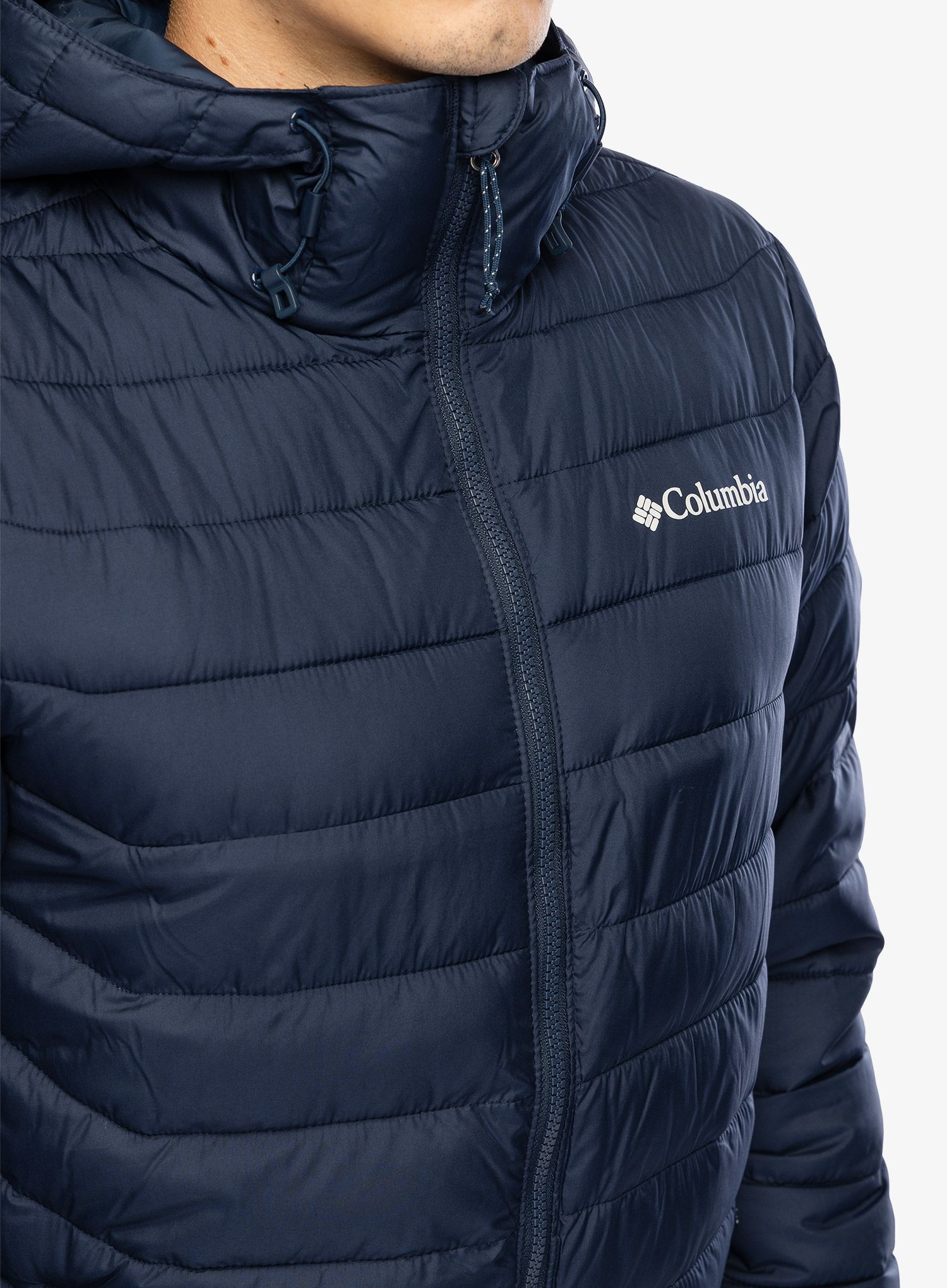 Bunda Columbia Powder Lite II Hooded Jacket - collegiate navy