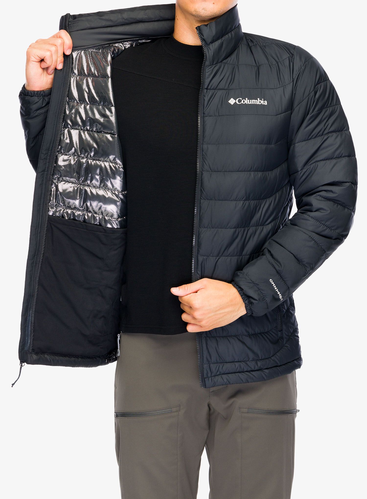 Zateplená bunda Columbia Powder Lite II Jacket - black