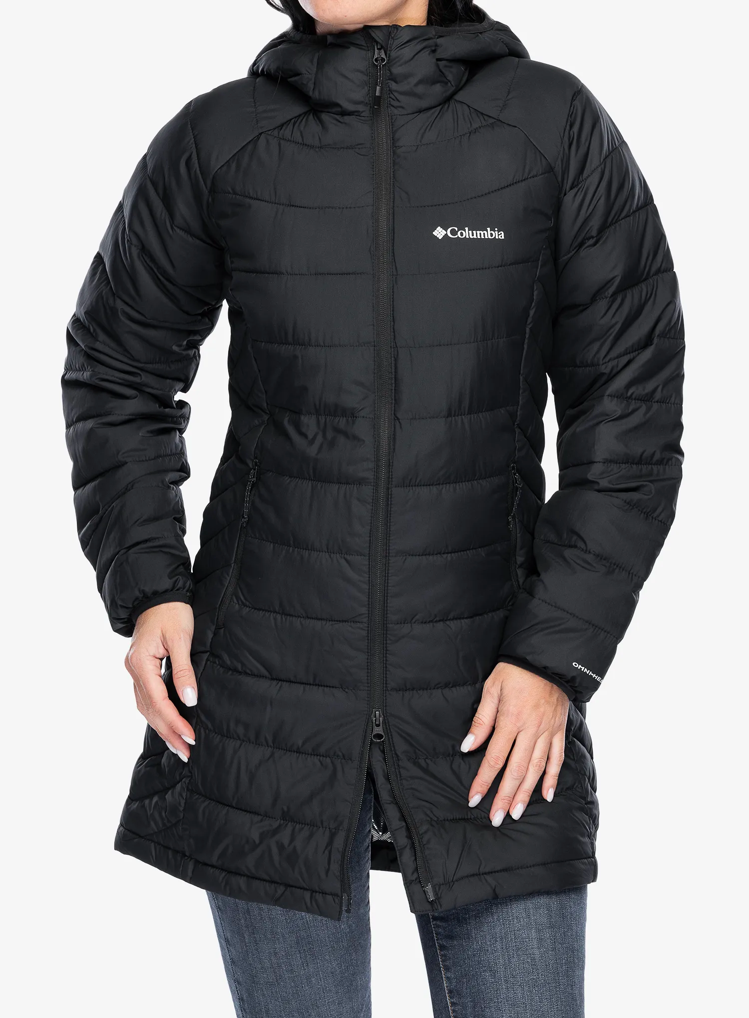 Dámský kabát Columbia Powder Lite II Mid Jacket - black