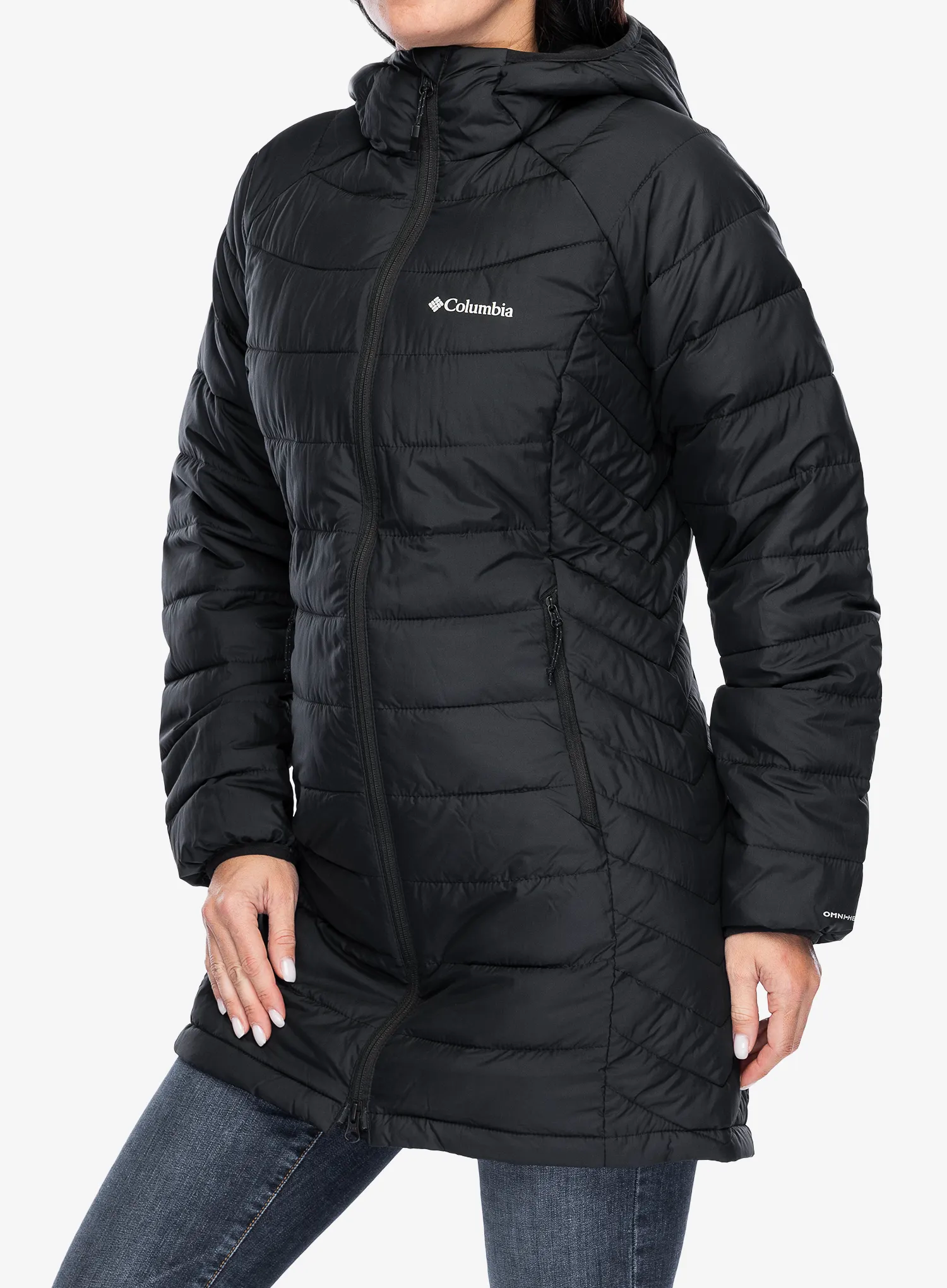 Dámský kabát Columbia Powder Lite II Mid Jacket - black