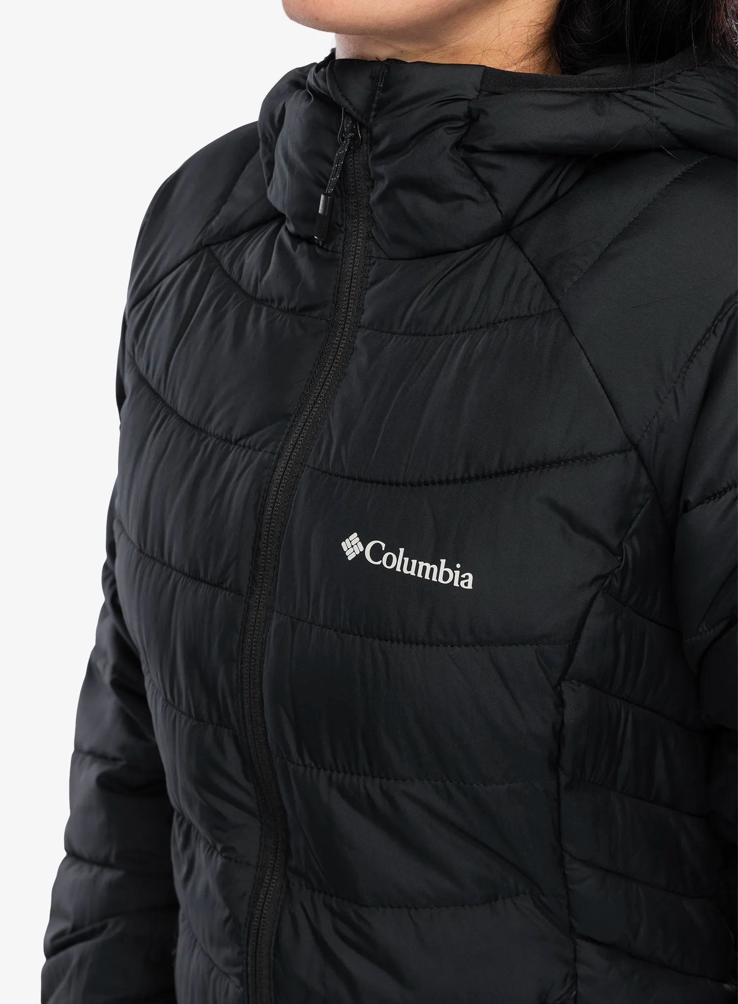 Dámský kabát Columbia Powder Lite II Mid Jacket - black